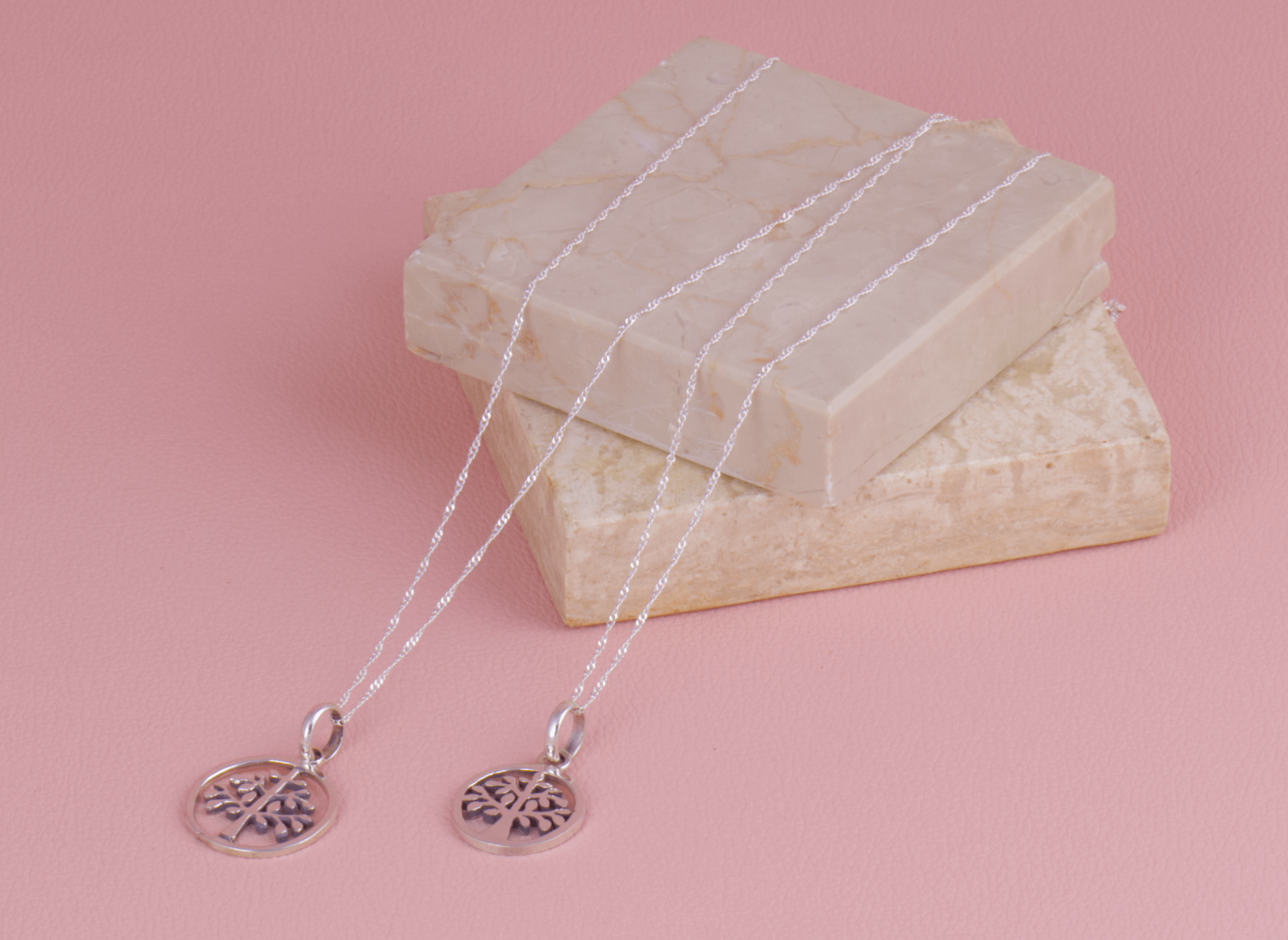 Collar Árbol Sunny Redondo Patinado