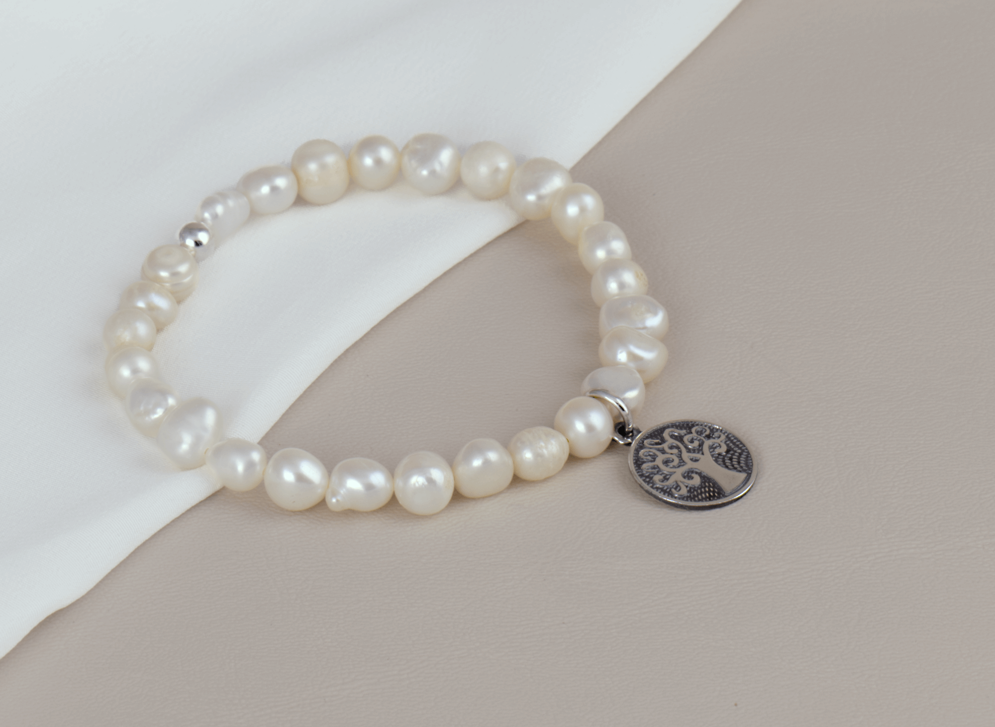 Pulsera Perla Árbol Belo