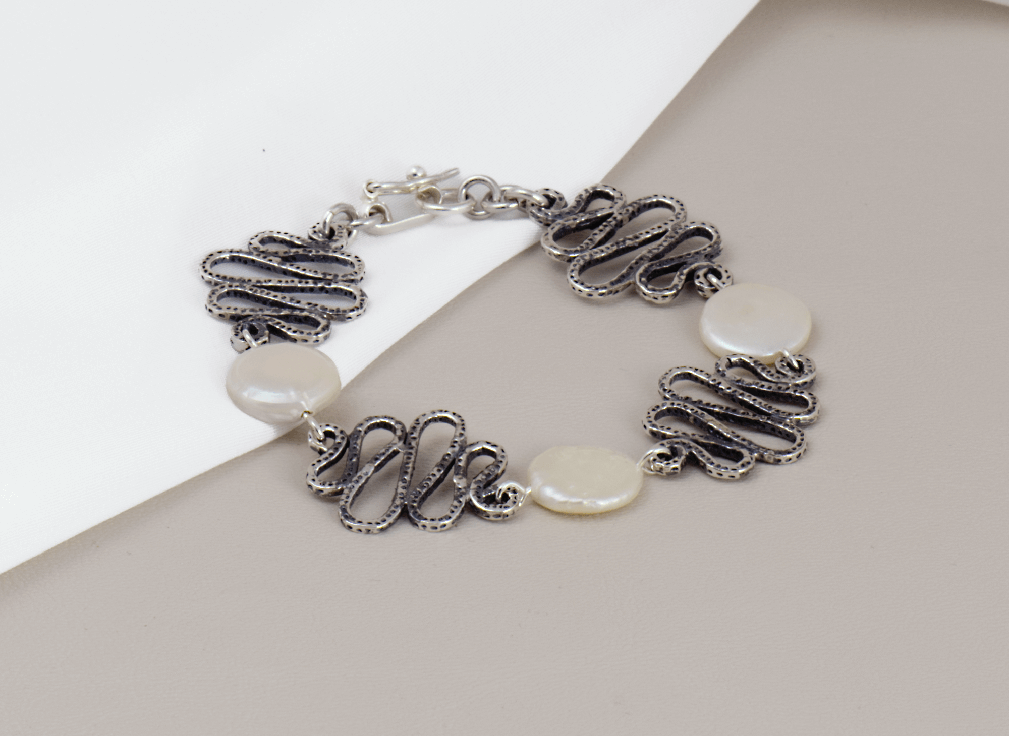 Pulsera Perla Atenea