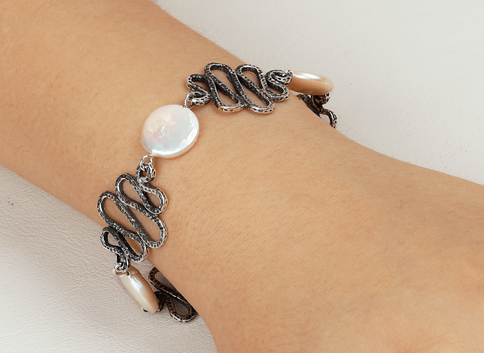 Pulsera Perla Atenea