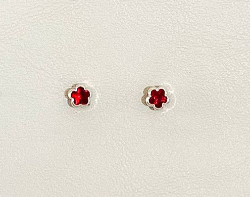 Arete Flor Punto de Luz Colors