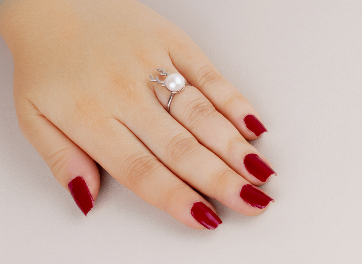 Sortija Natale Astas Perla