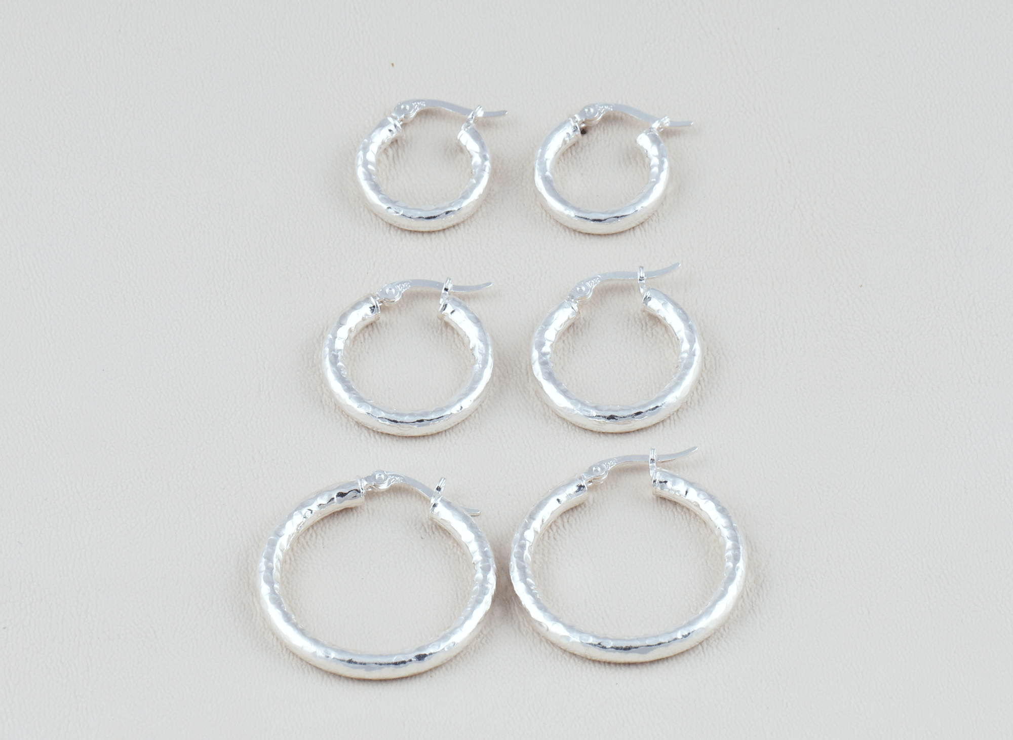 Arete Argolla Texturada Plus