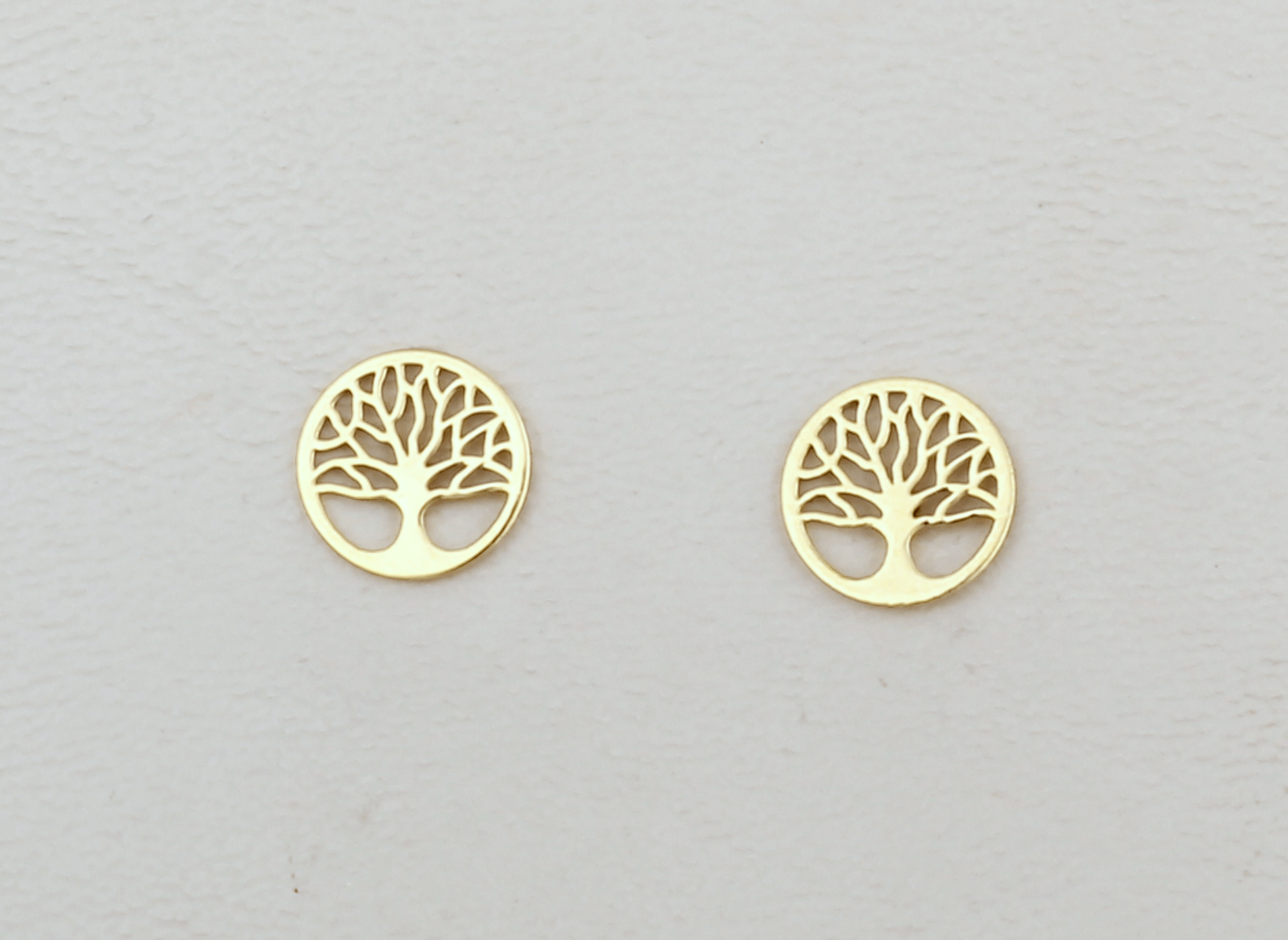 Arete Oro Árbol de la Vida 18K