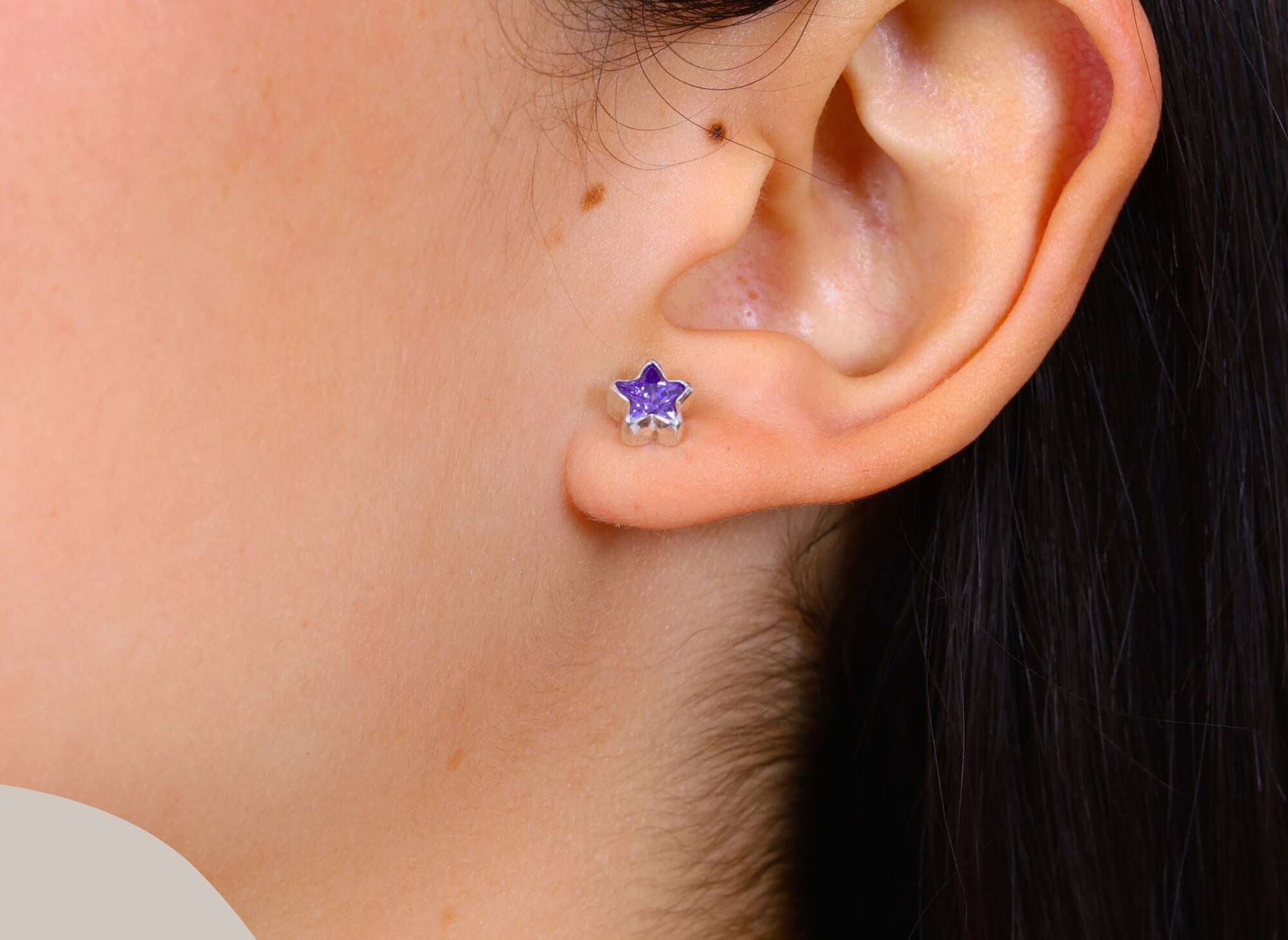 Arete Estrella Punto de Luz Colors