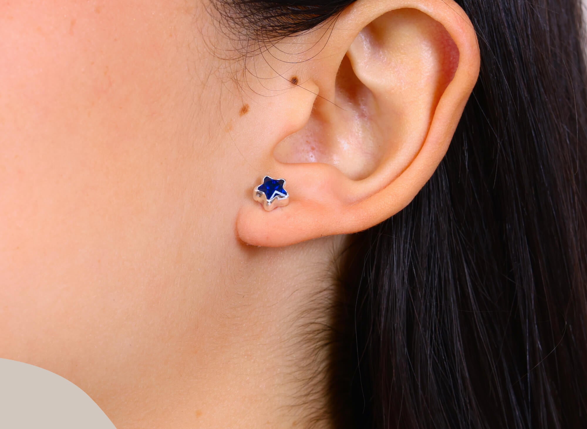 Arete Estrella Punto de Luz Colors