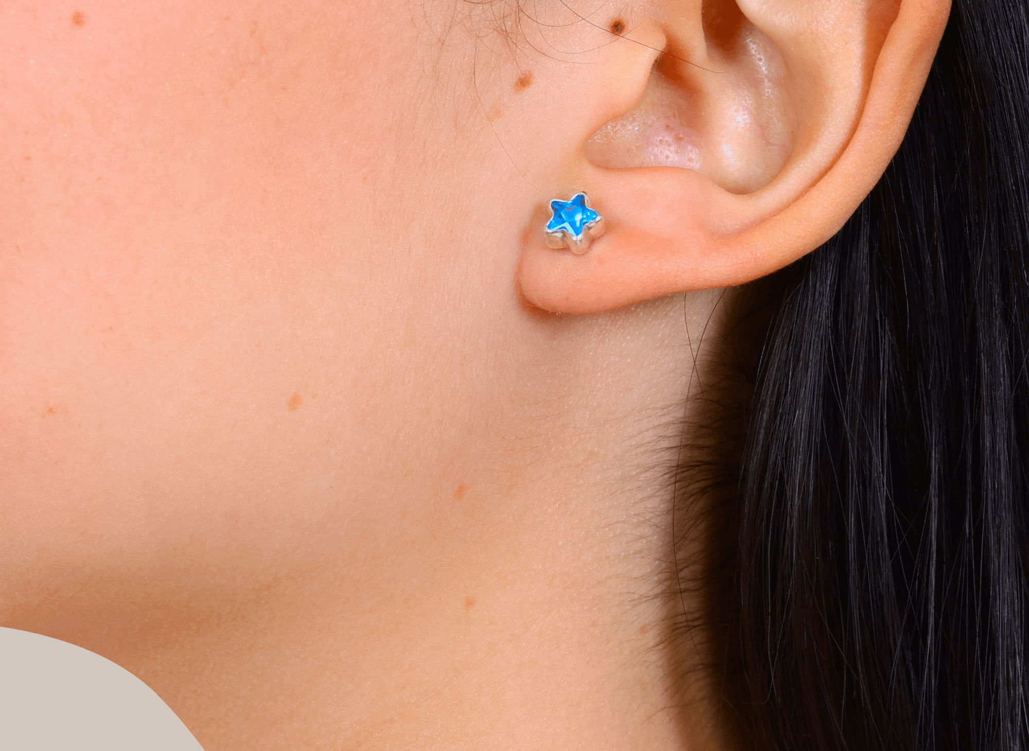 Arete Estrella Punto de Luz Colors