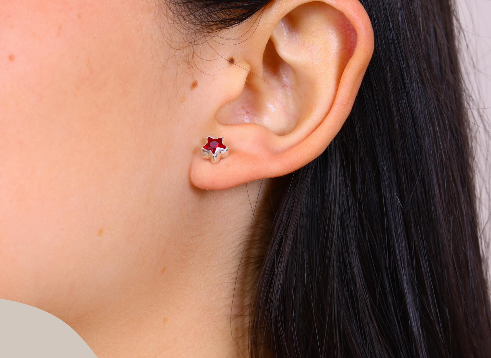 Arete Estrella Punto de Luz Colors