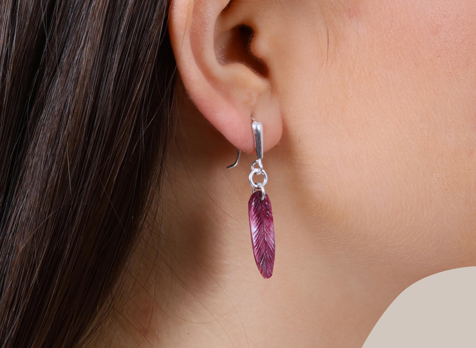 Arete Pluma Fatma Colors