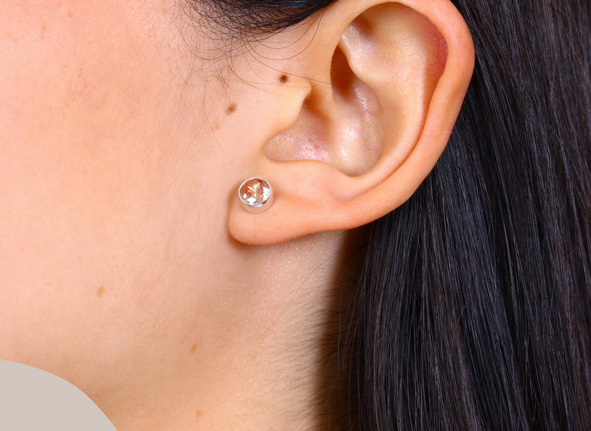 Arete Redondo Punto de Luz Colors