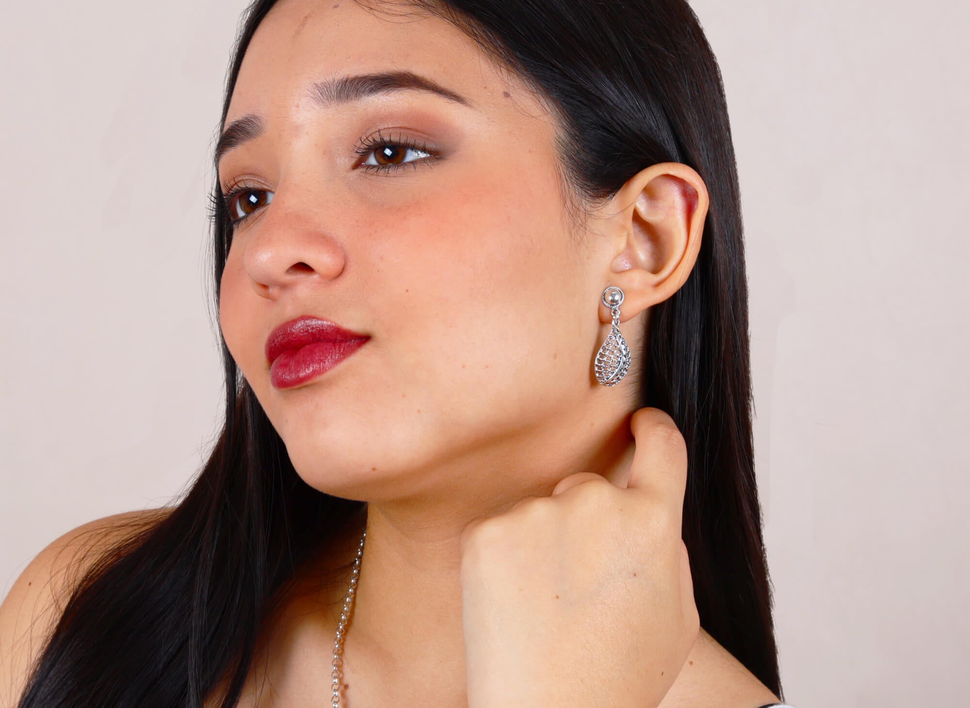 Arete Zahia Patinado