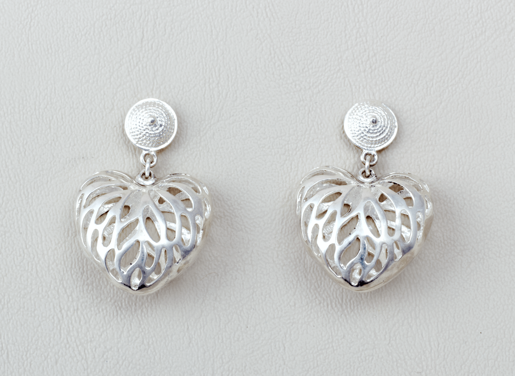 Aretes Corazón Adans Brillante