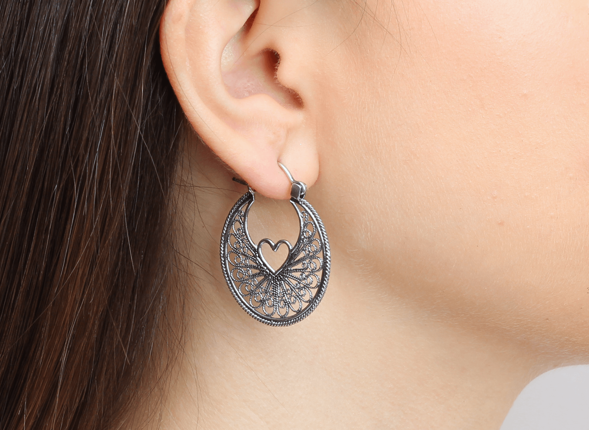 Arete Argolla Corazón Camil