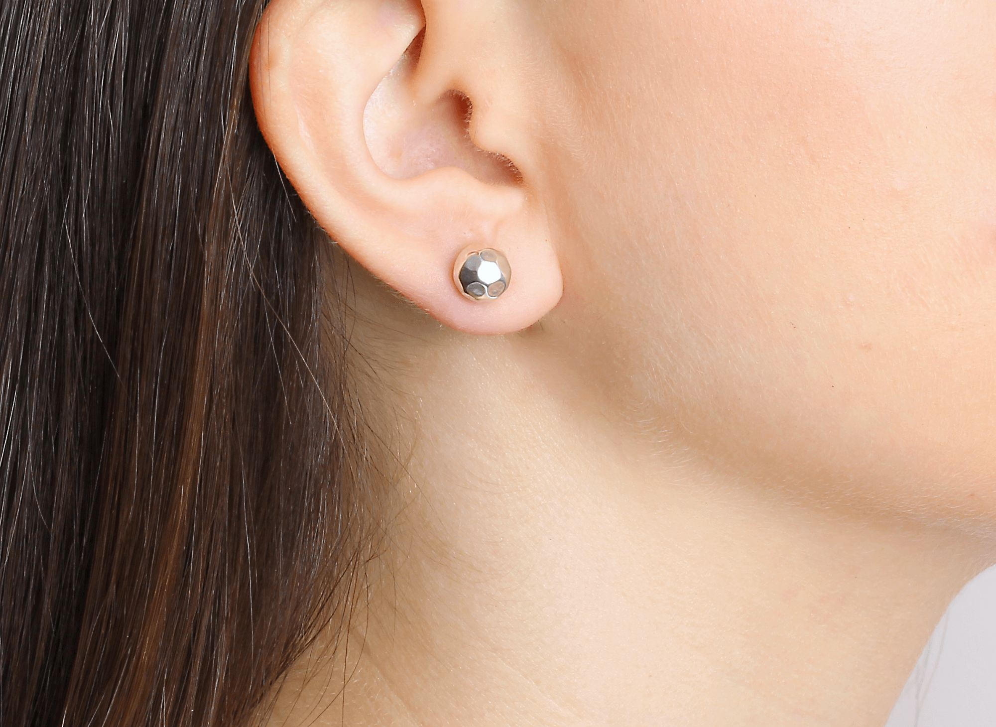 Arete Bolas Facetadas