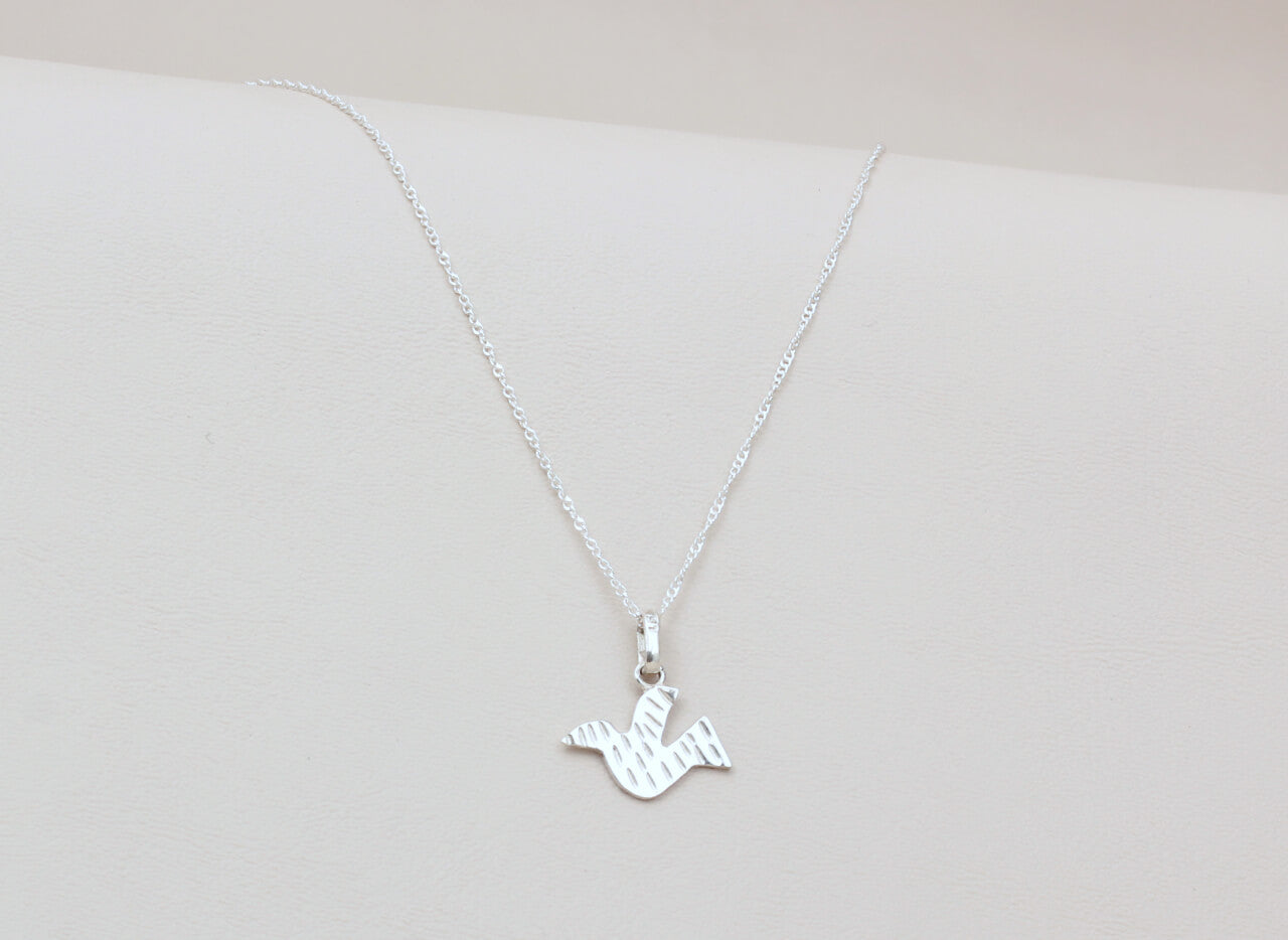 Collar Paloma Martillada