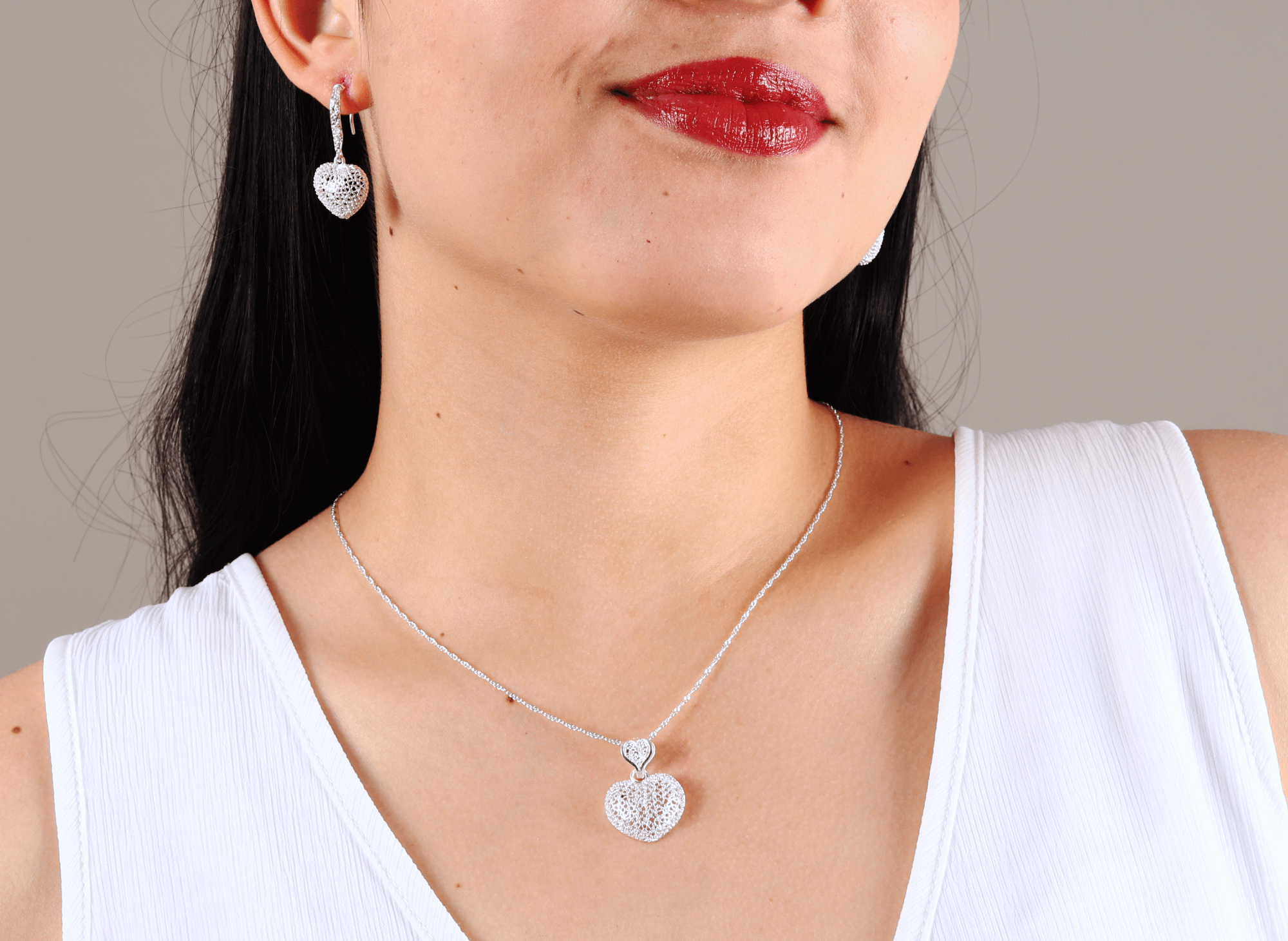 Juego Corazón Mazzo Brillante