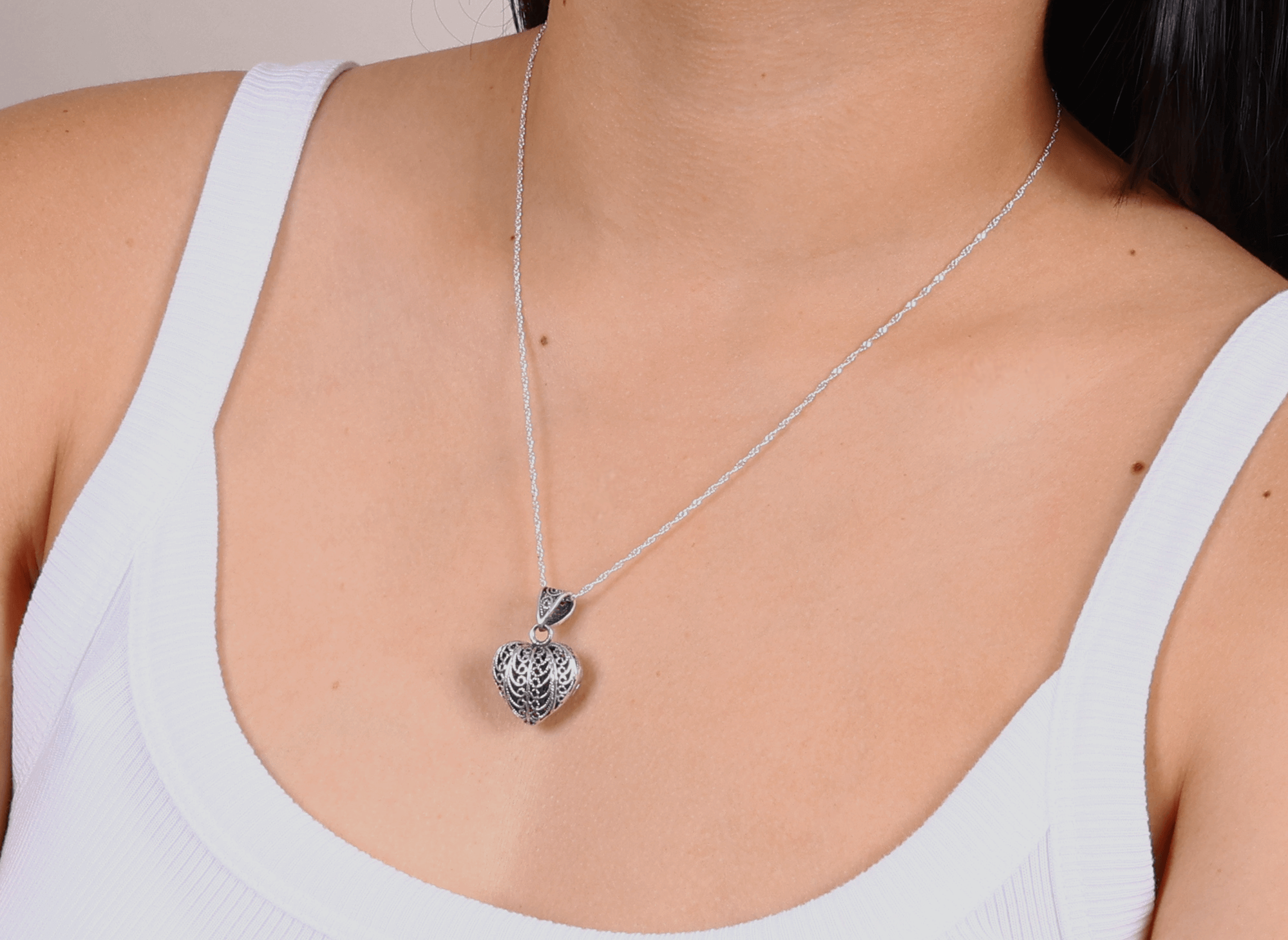 Collar Corazón Polly