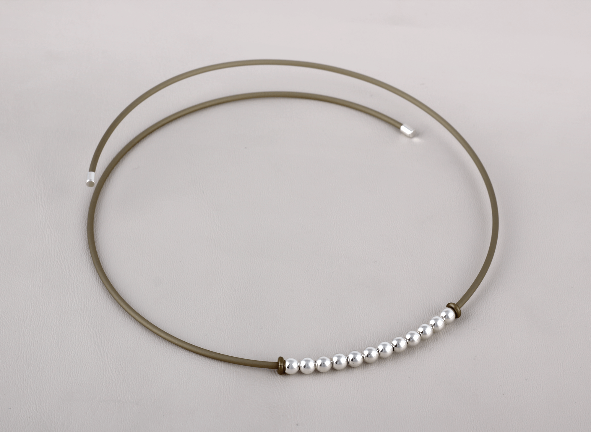 Collar Lisboa Plateada