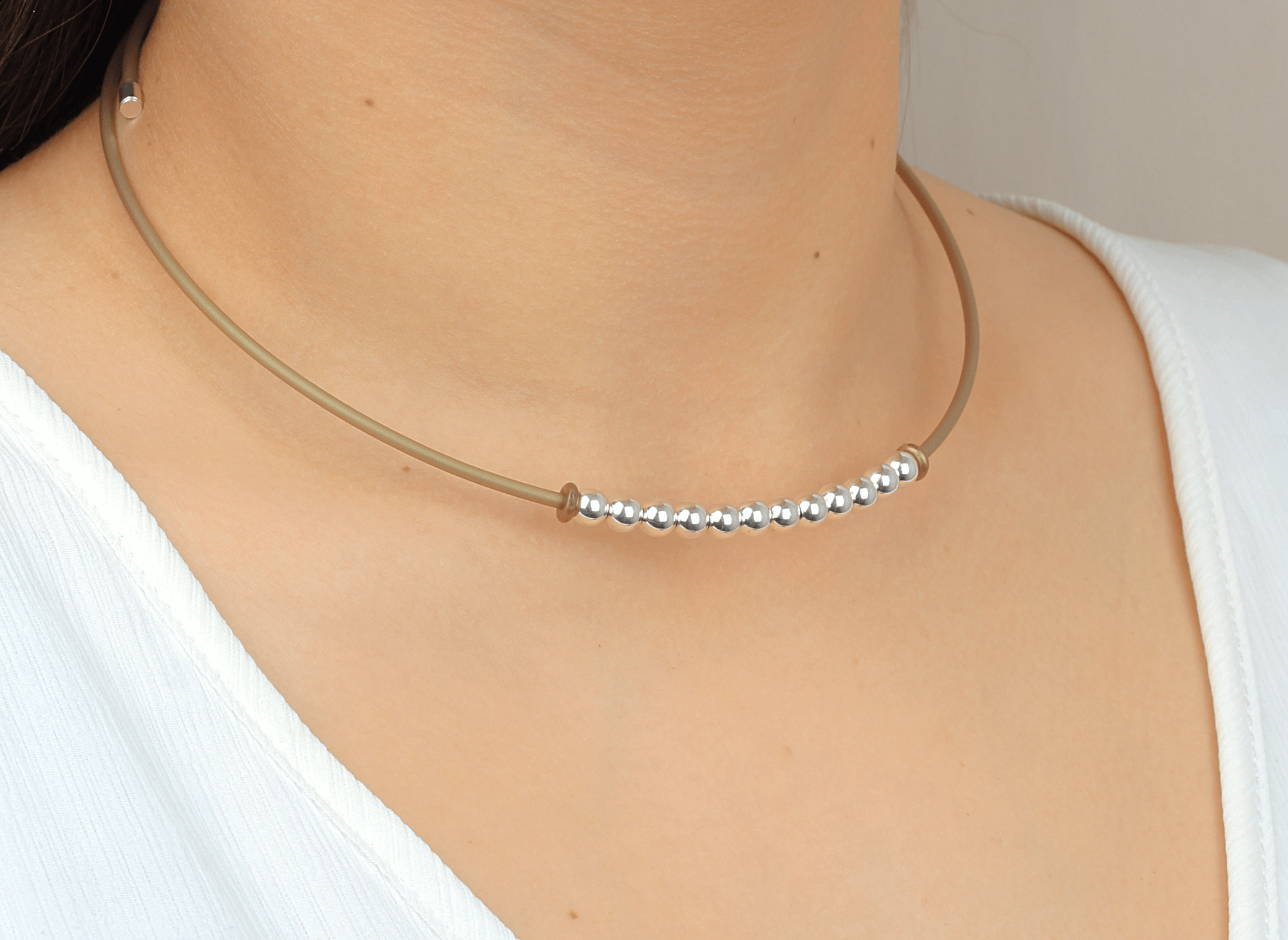 Collar Lisboa Plateada