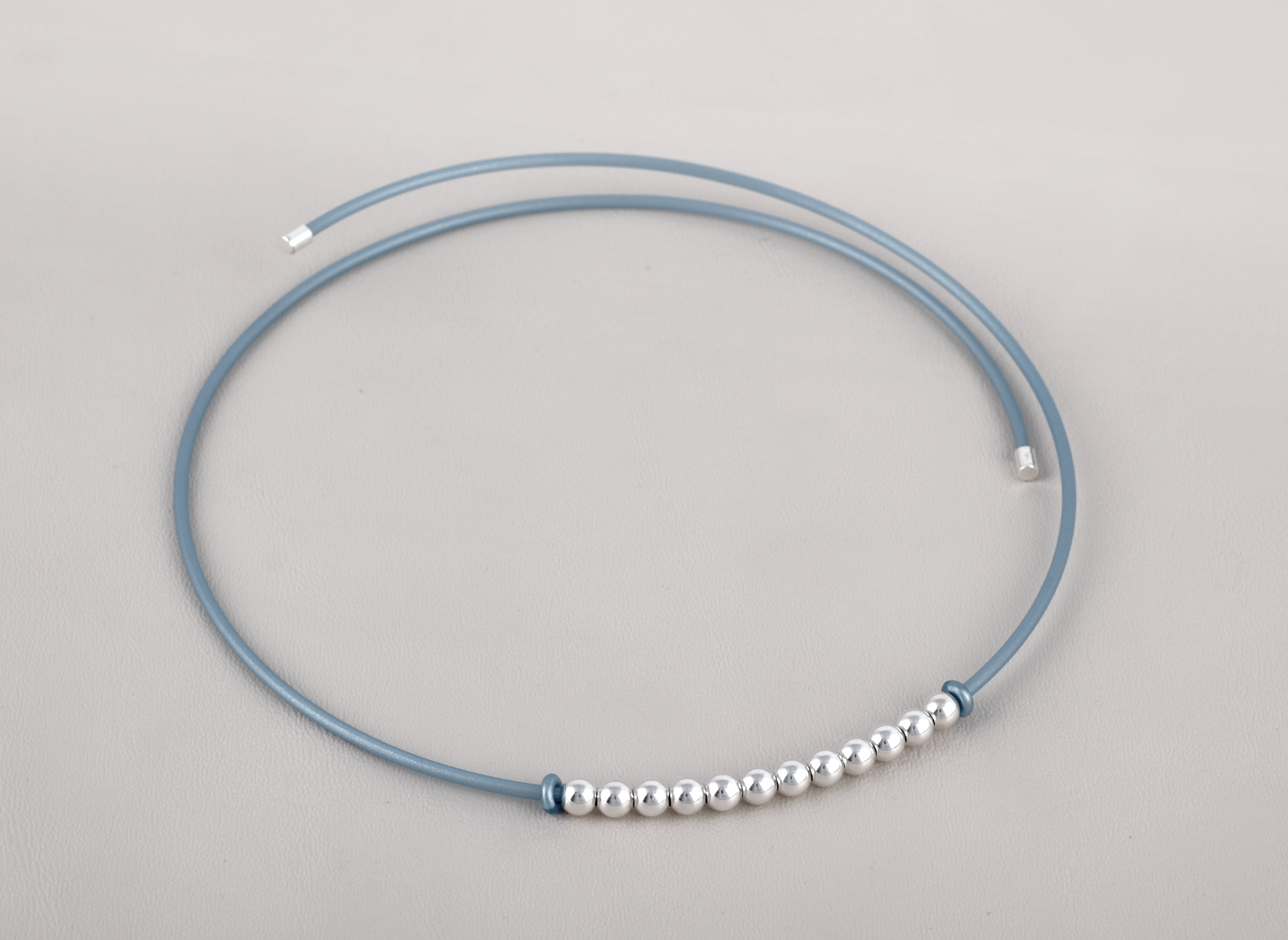 Collar Lisboa Plateada