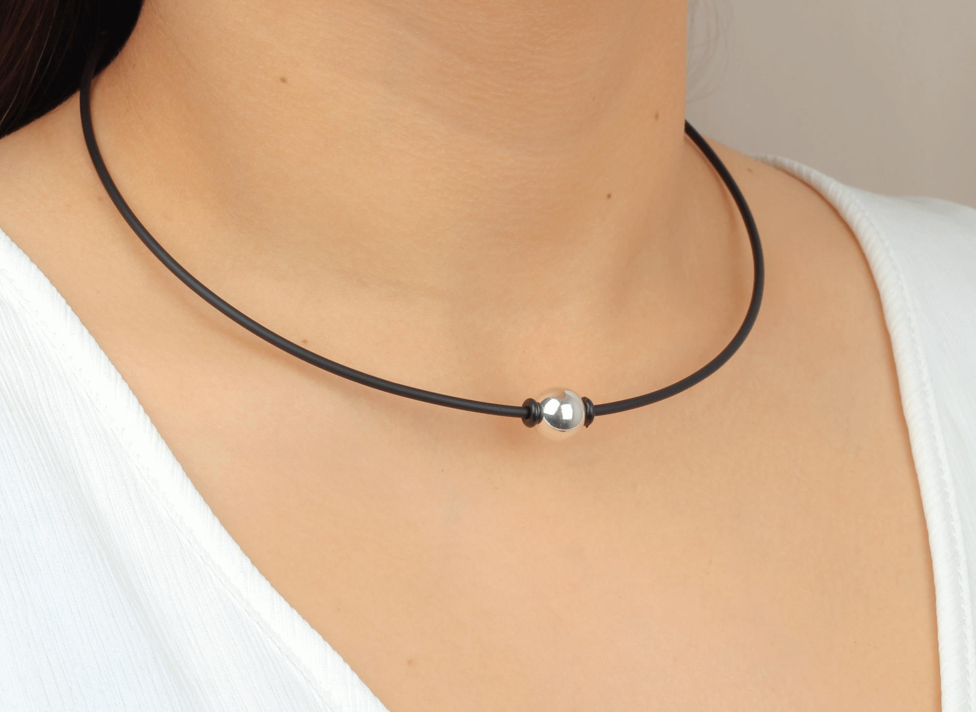 Collar Nubia Plateado