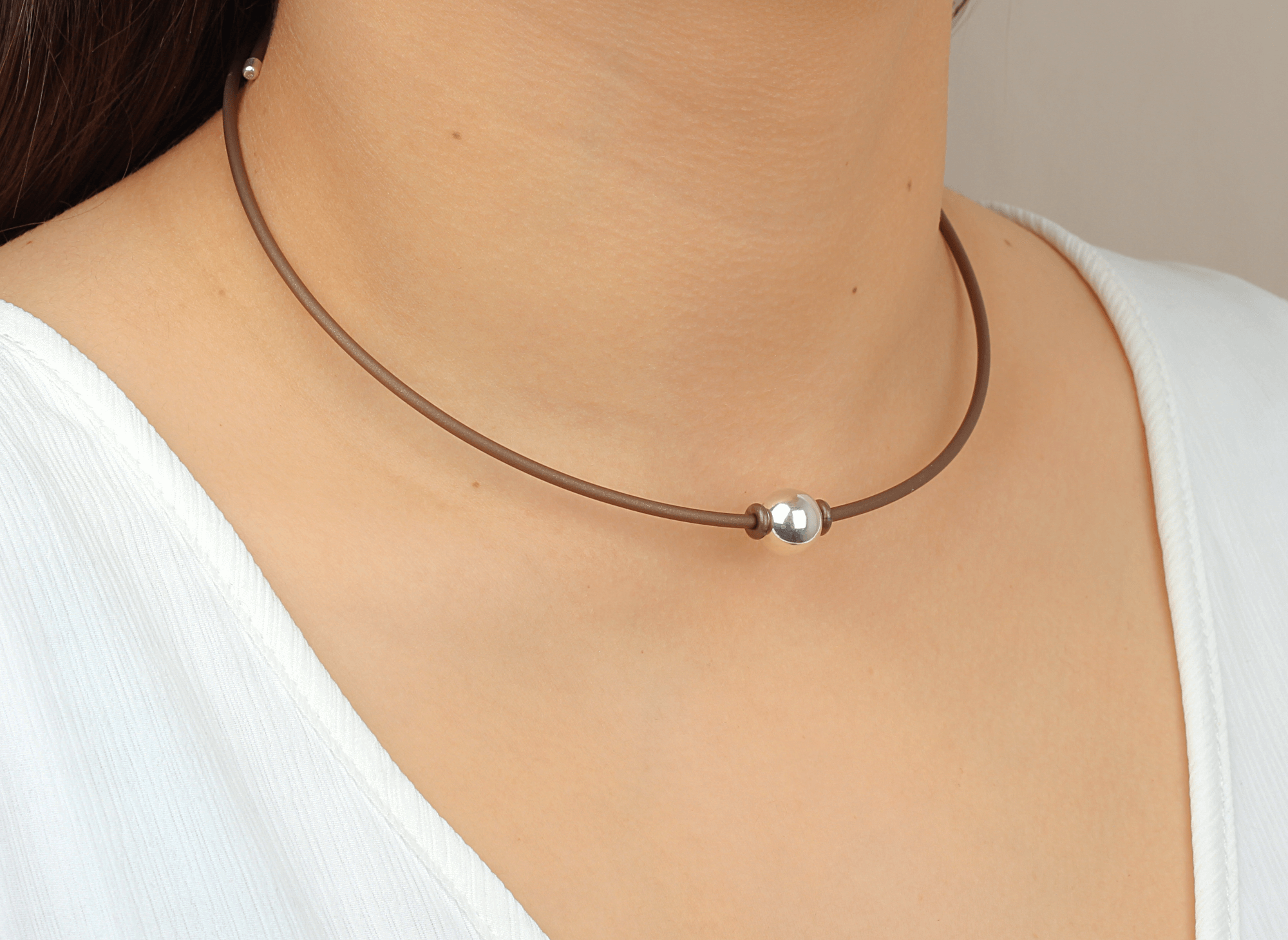 Collar Nubia Plateado