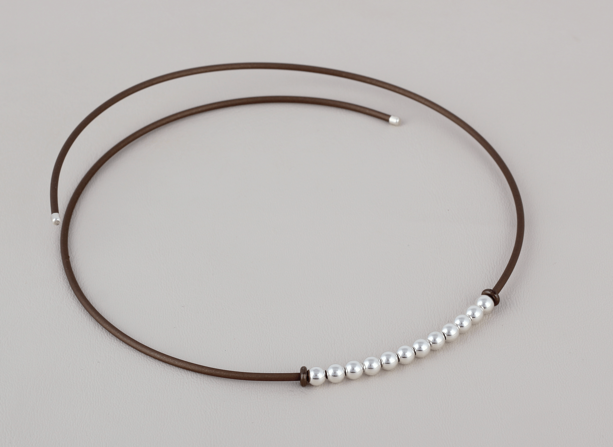 Collar Lisboa Plateada