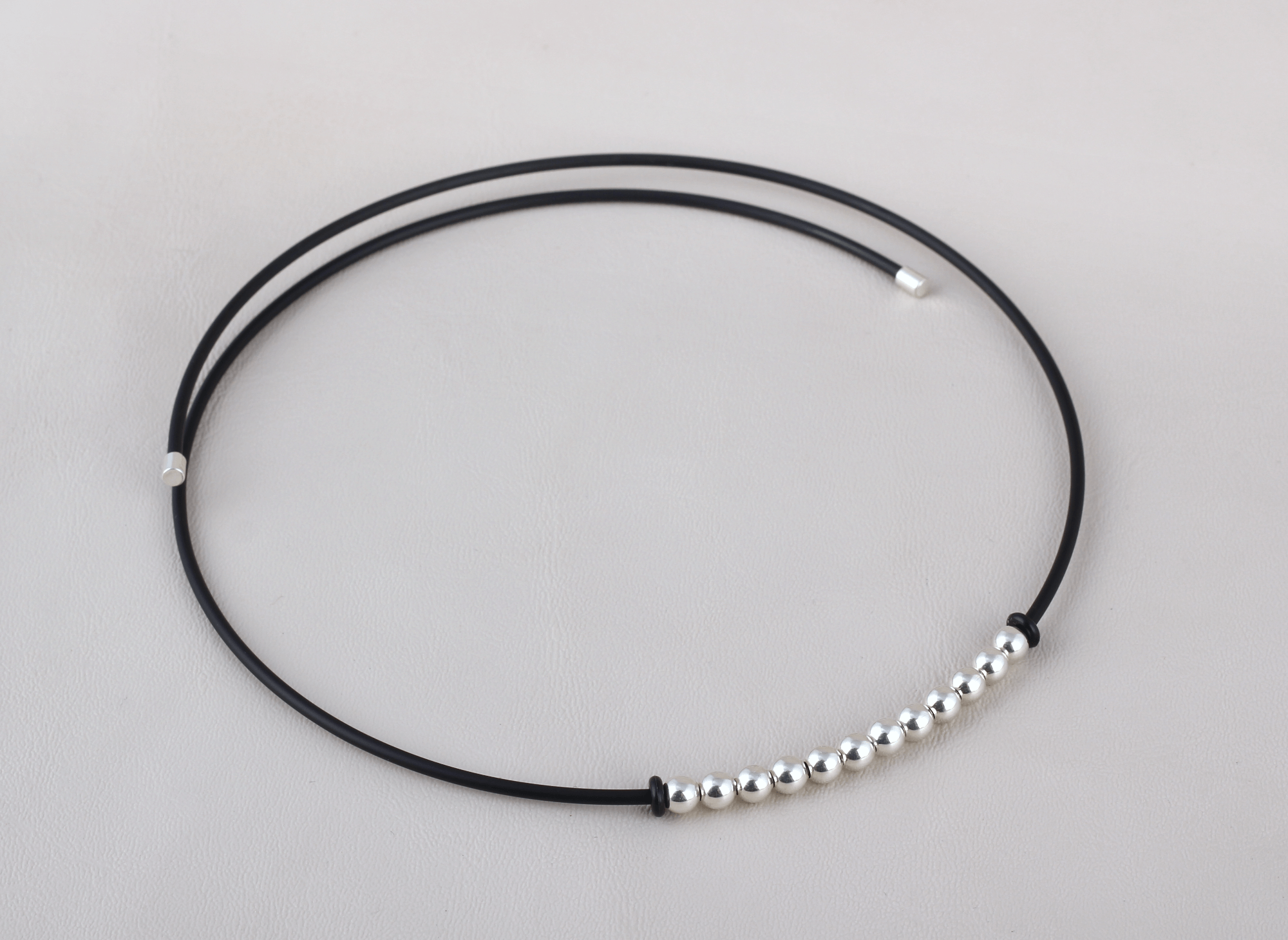 Collar Lisboa Plateada