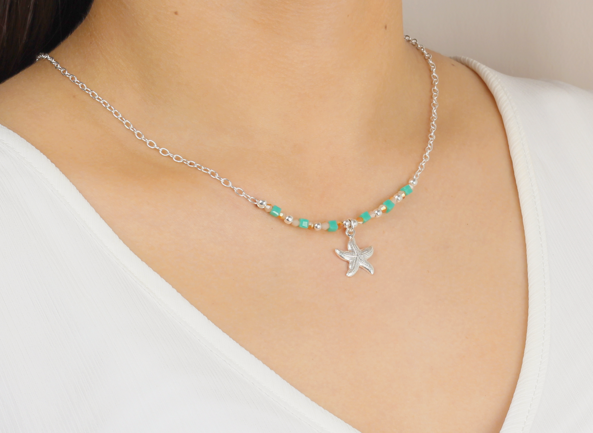 Collar Estrella de Mar colors