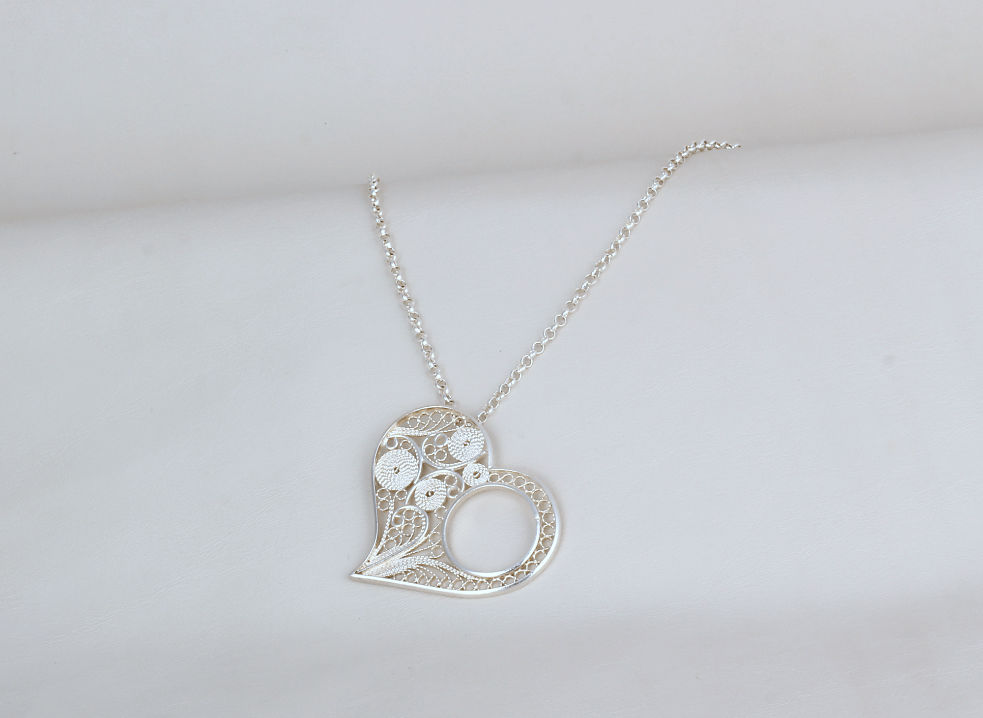 Collar Corazón Corali