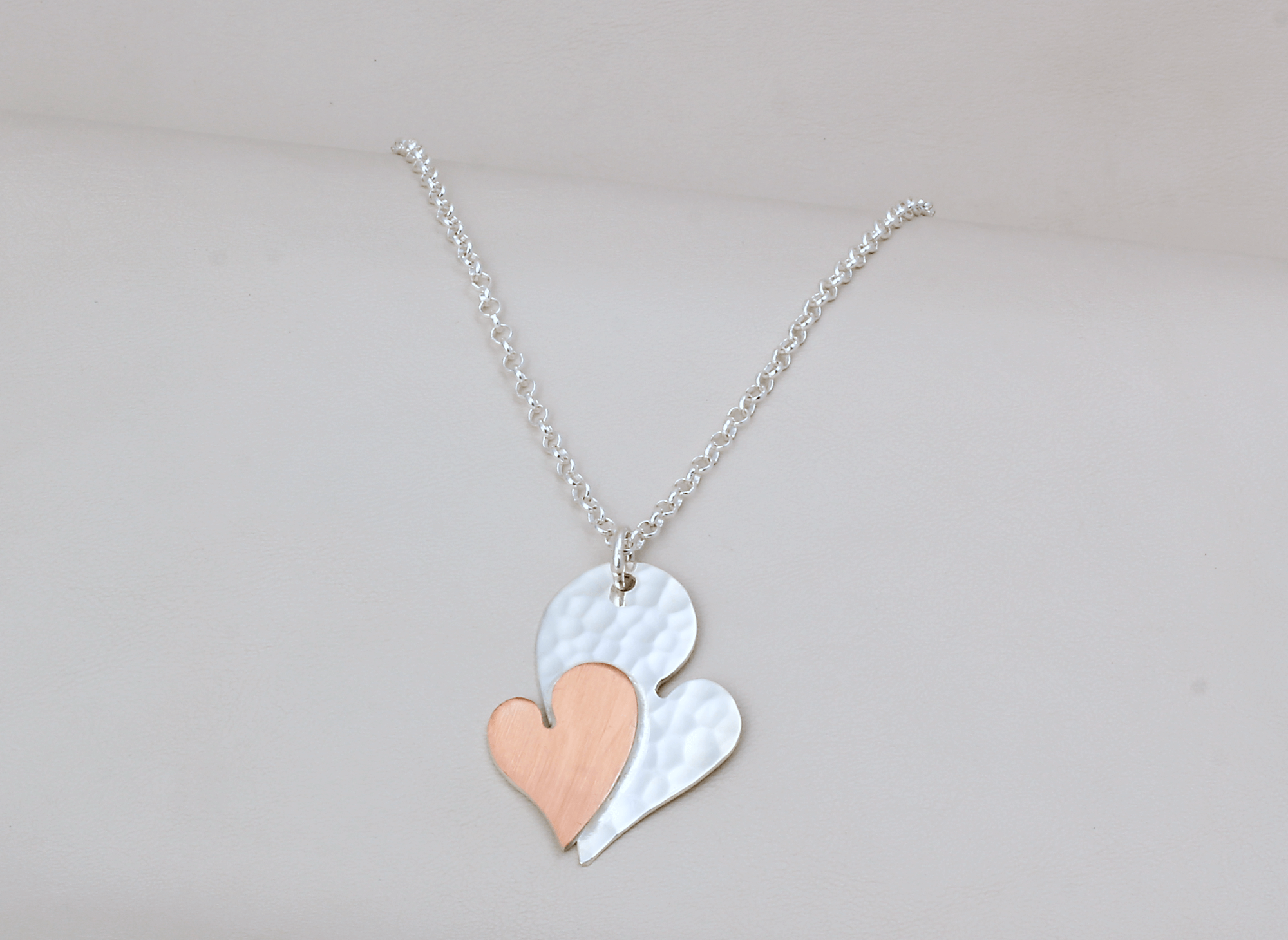 Collar Corazón Paris Cobre Ch