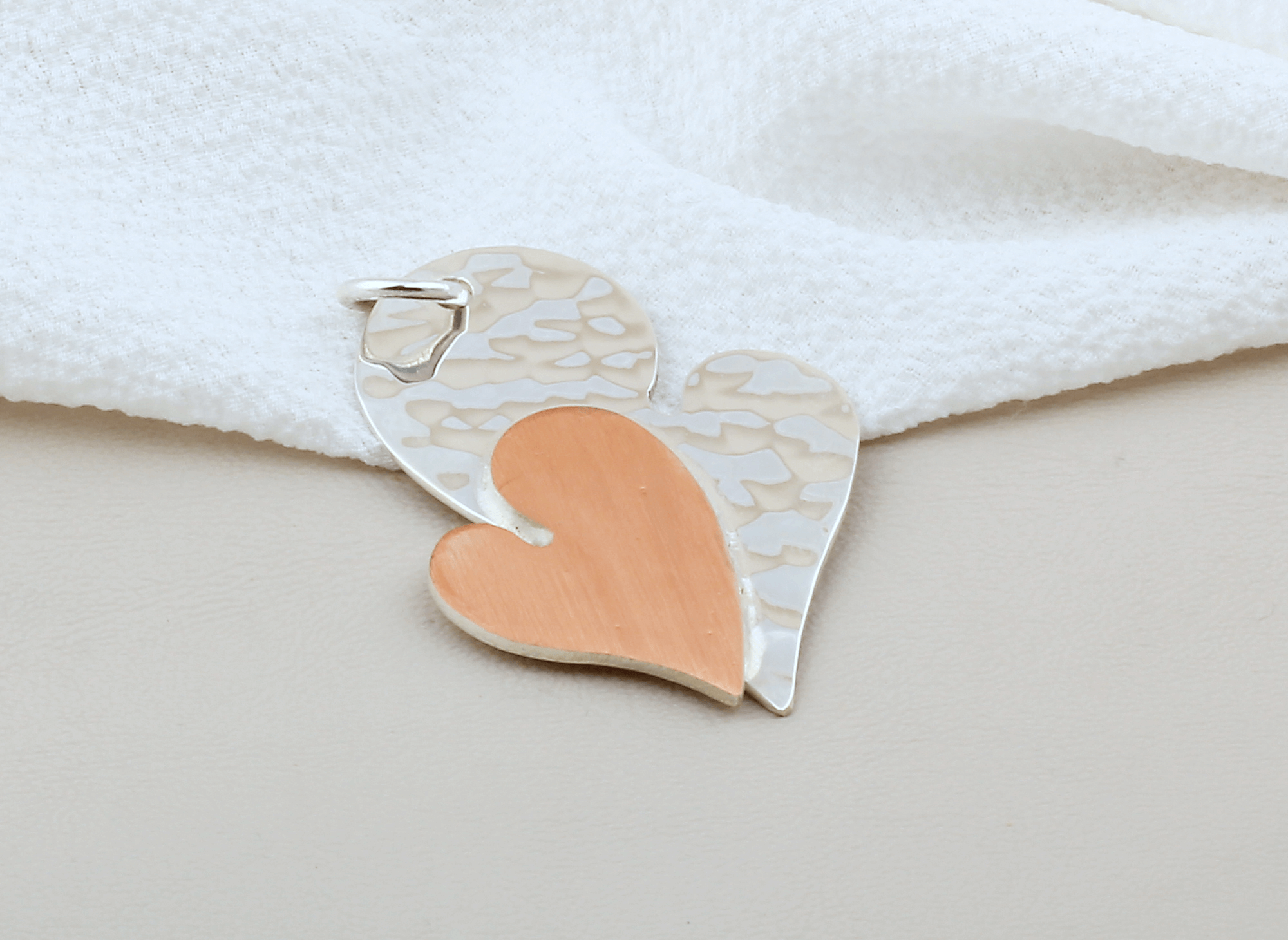 Dije Corazón Paris Cobre