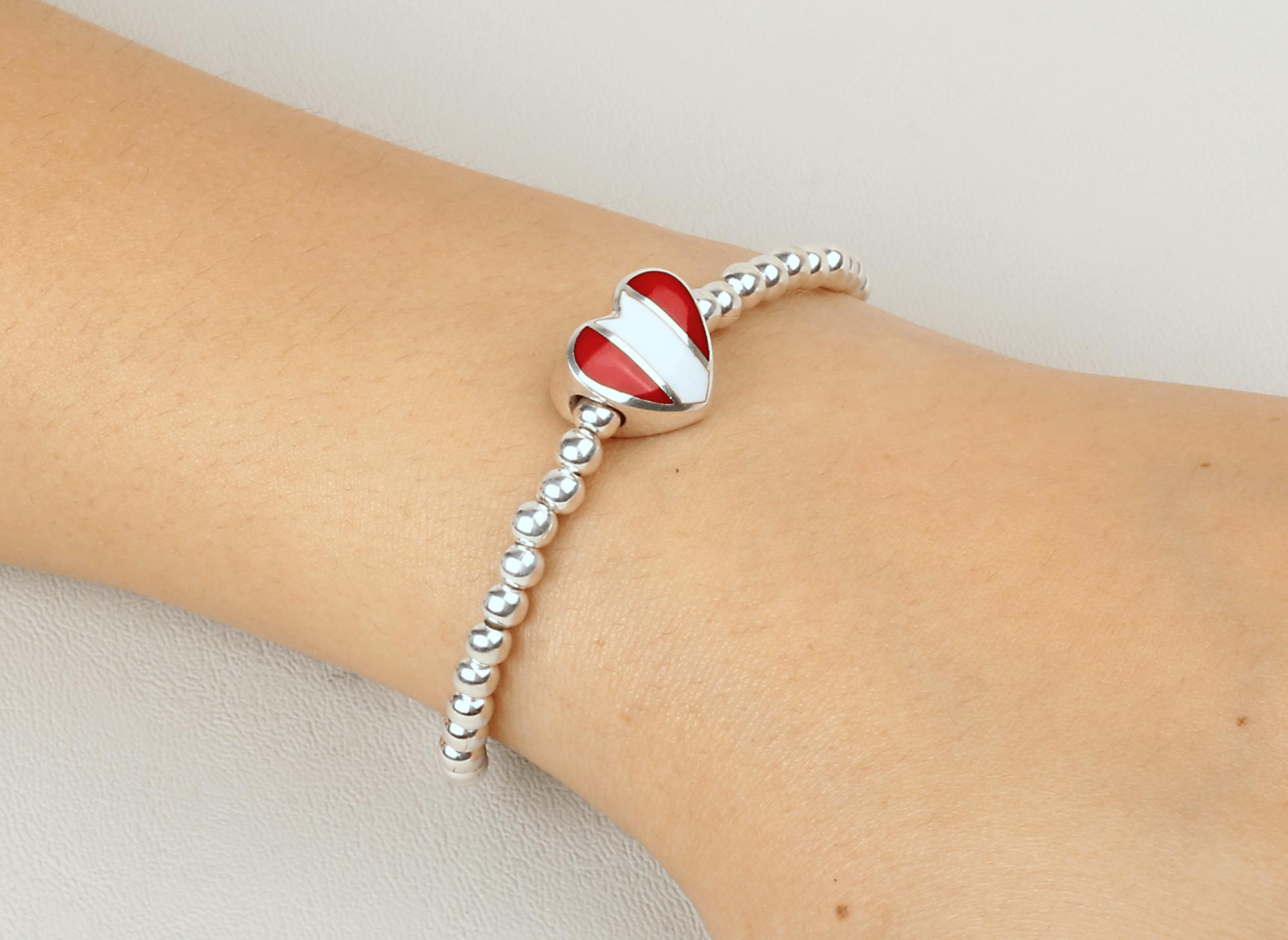 Pulsera Corazón Perú Pasante