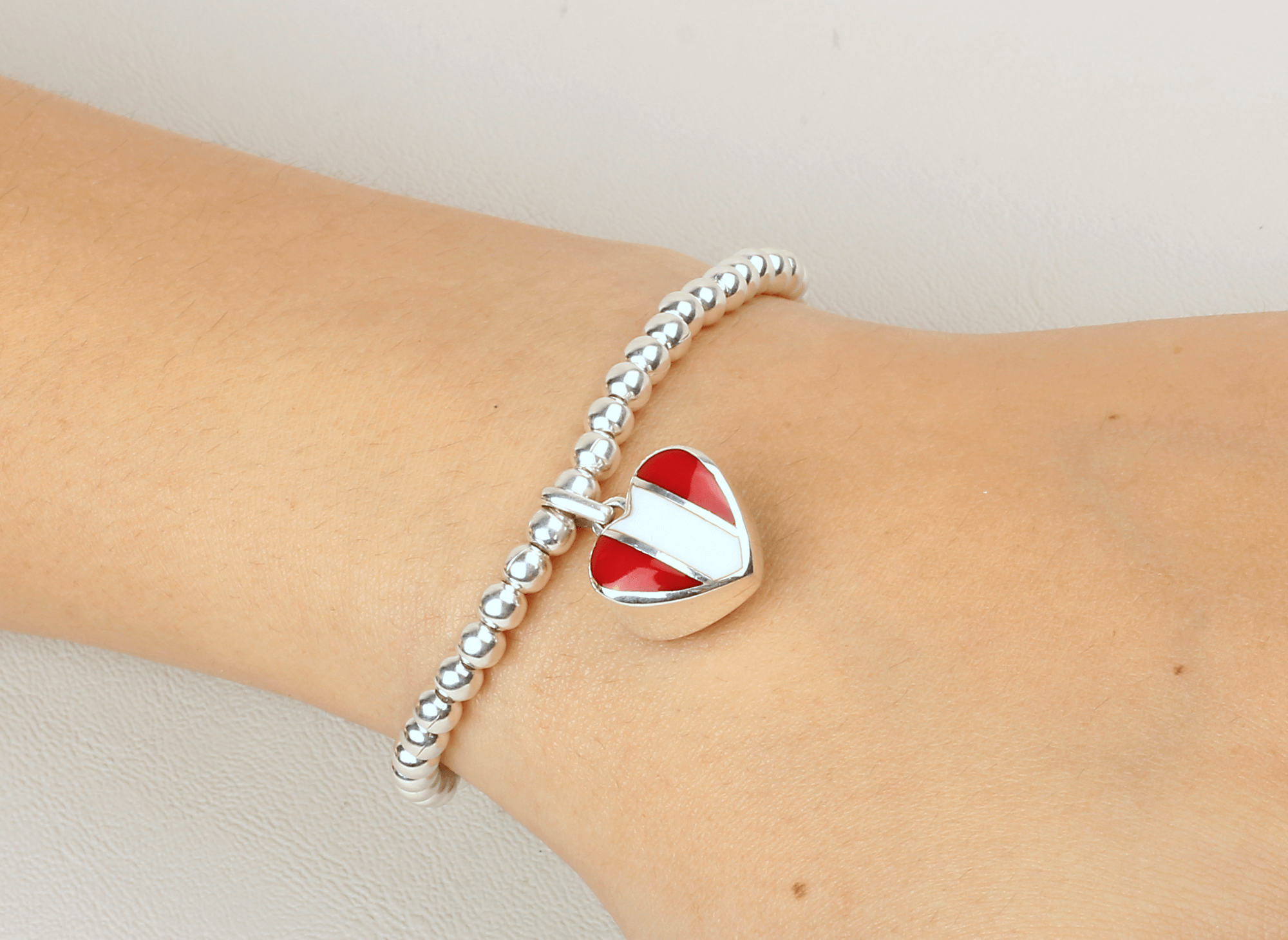 Pulsera Corazón Perú