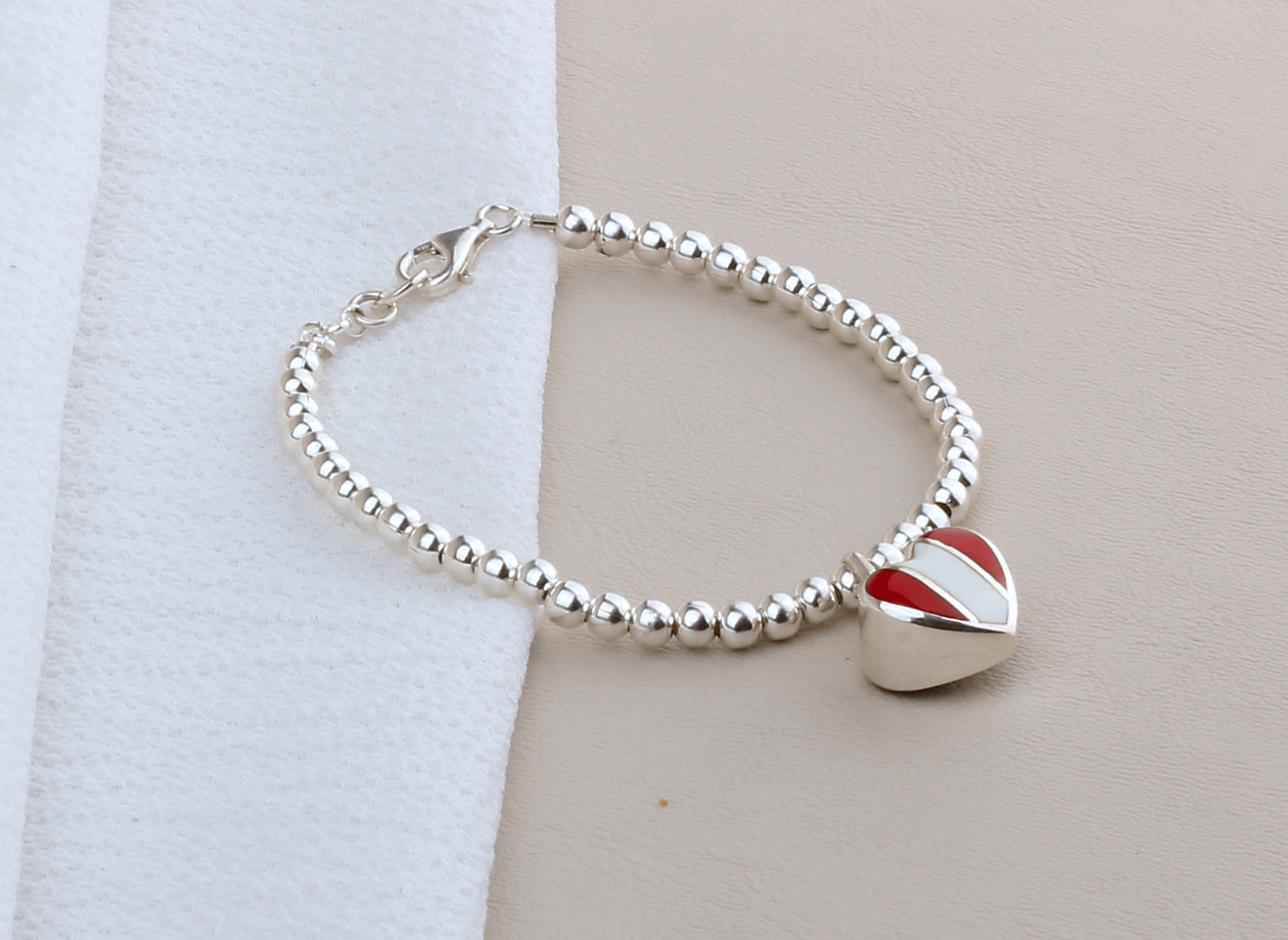Pulsera Corazón Perú