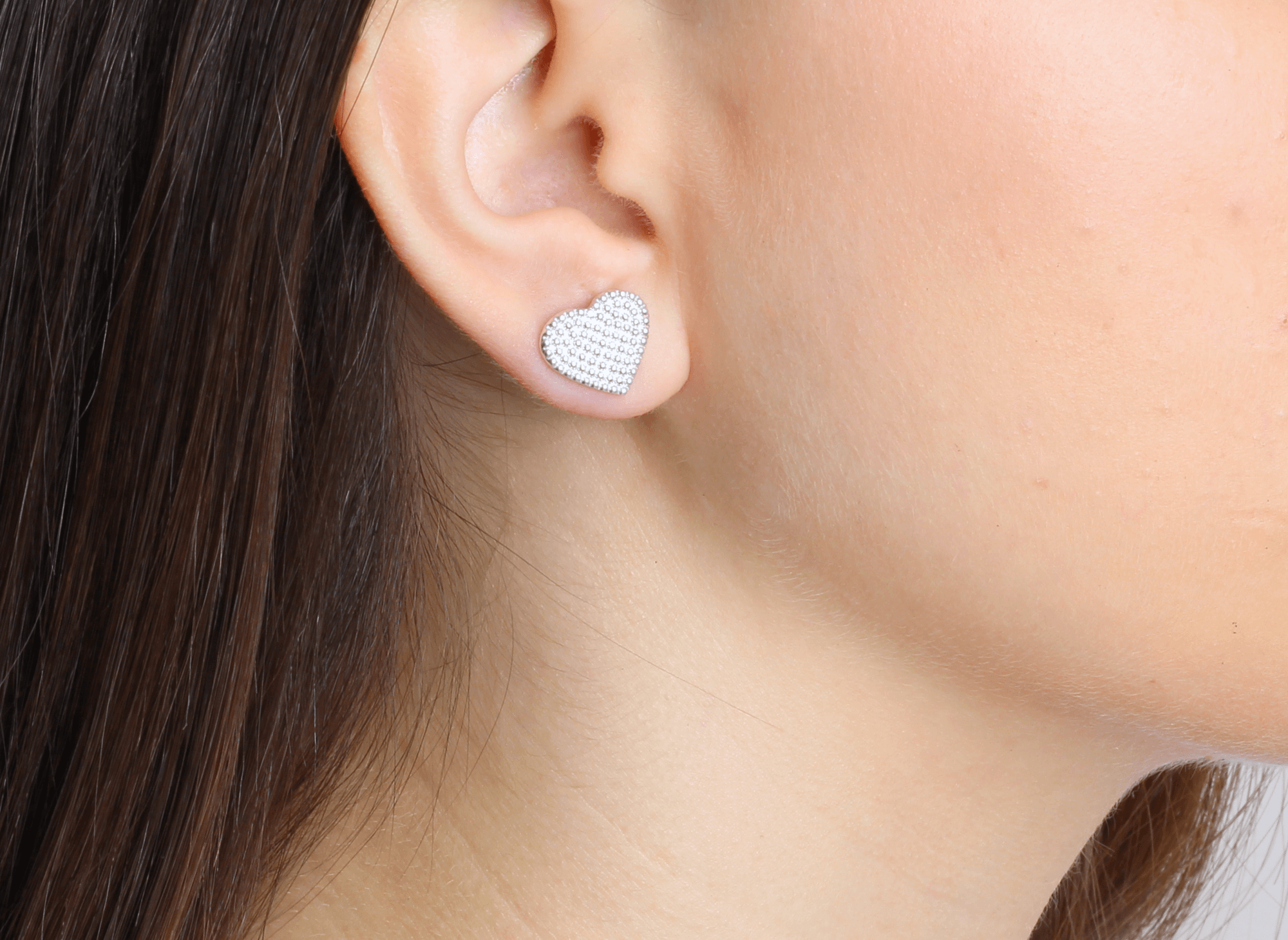 Arete Corazón Punti Brillante