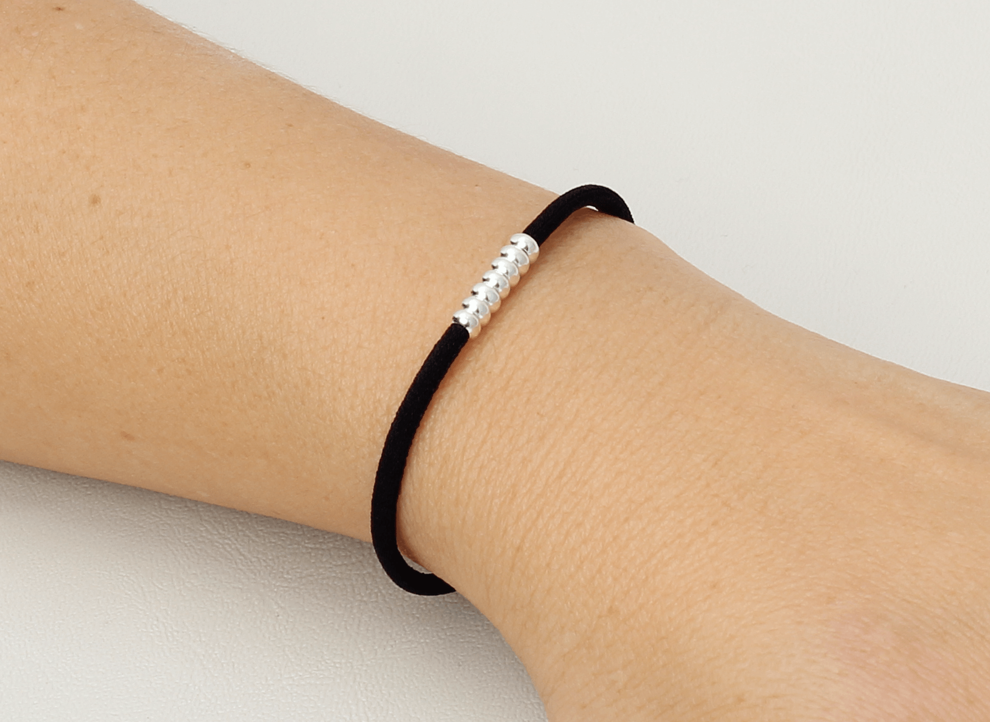 Pulsera Cornrow Plata