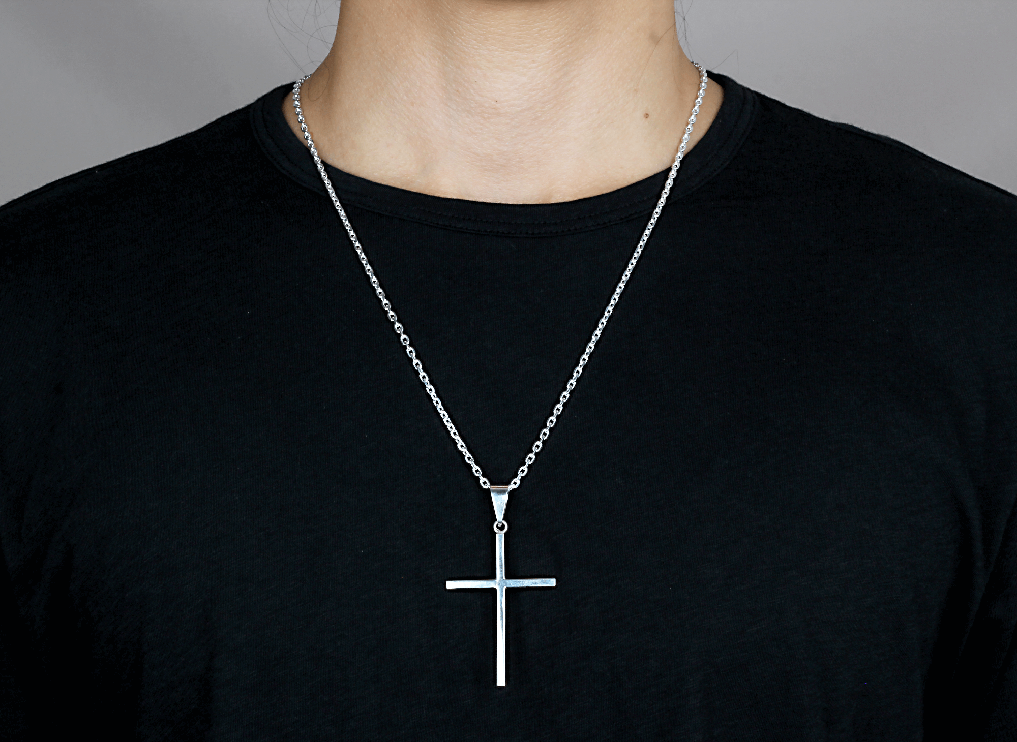 Dije Cruz Stilo Llana