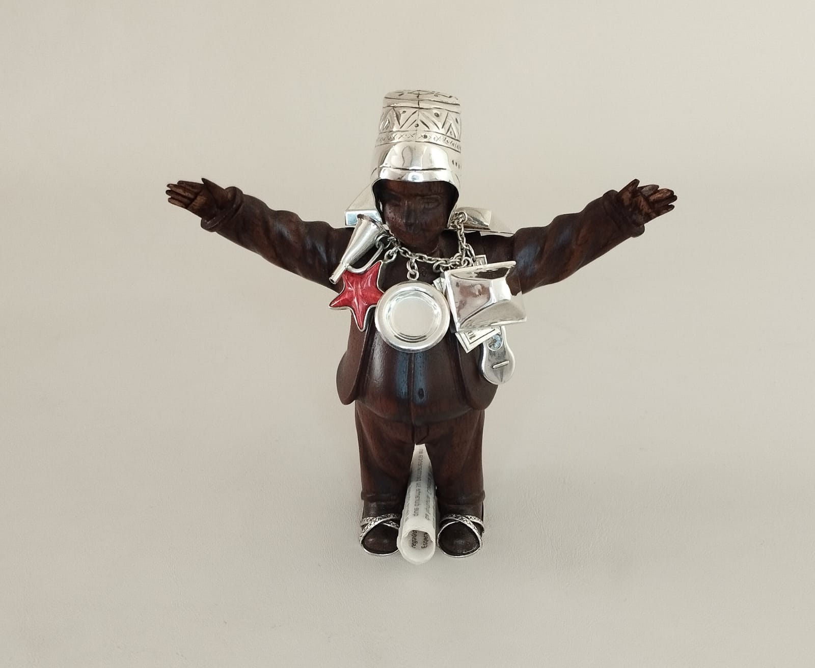 Escultura Ekeko con Chullo