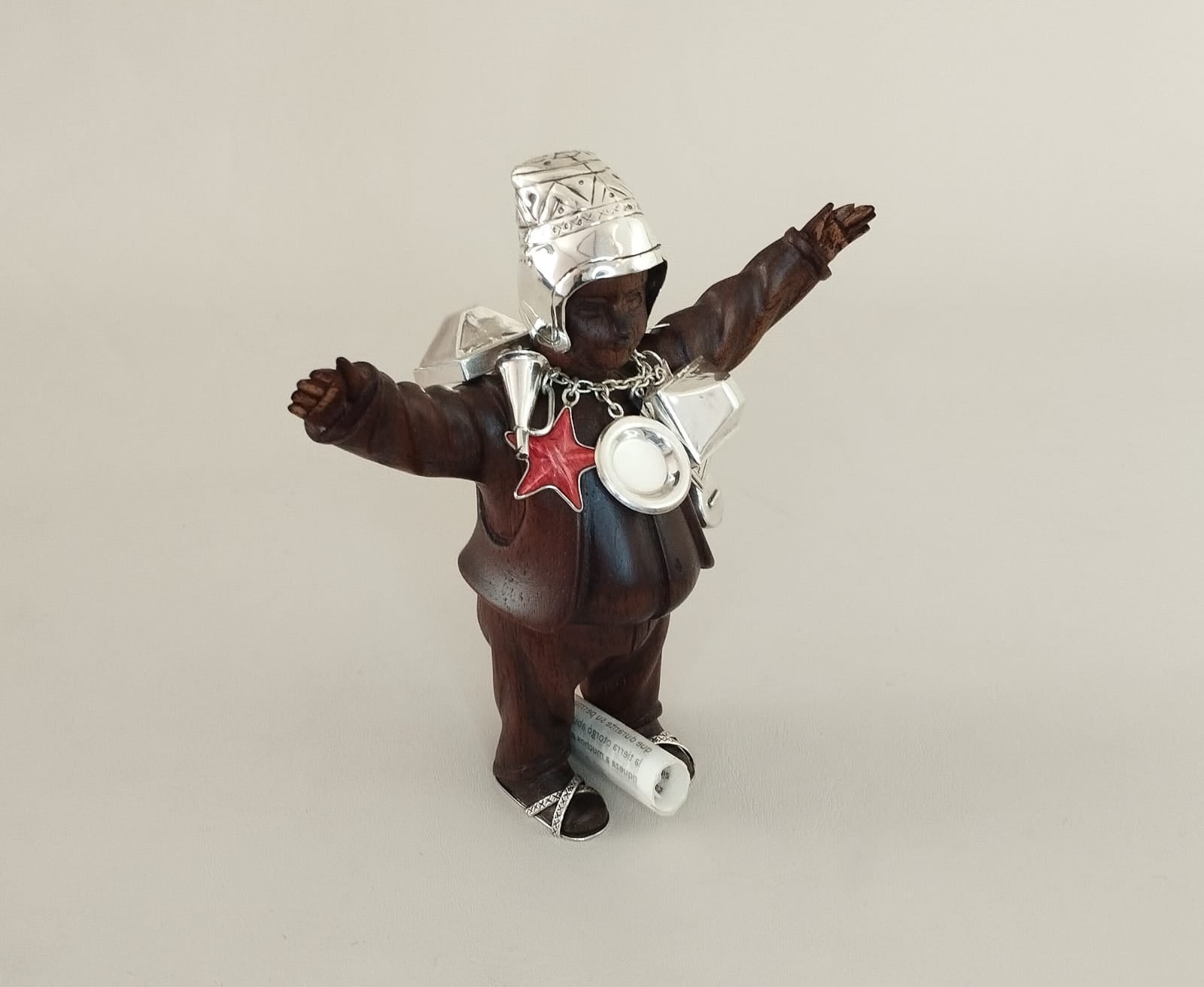 Escultura Ekeko con Chullo