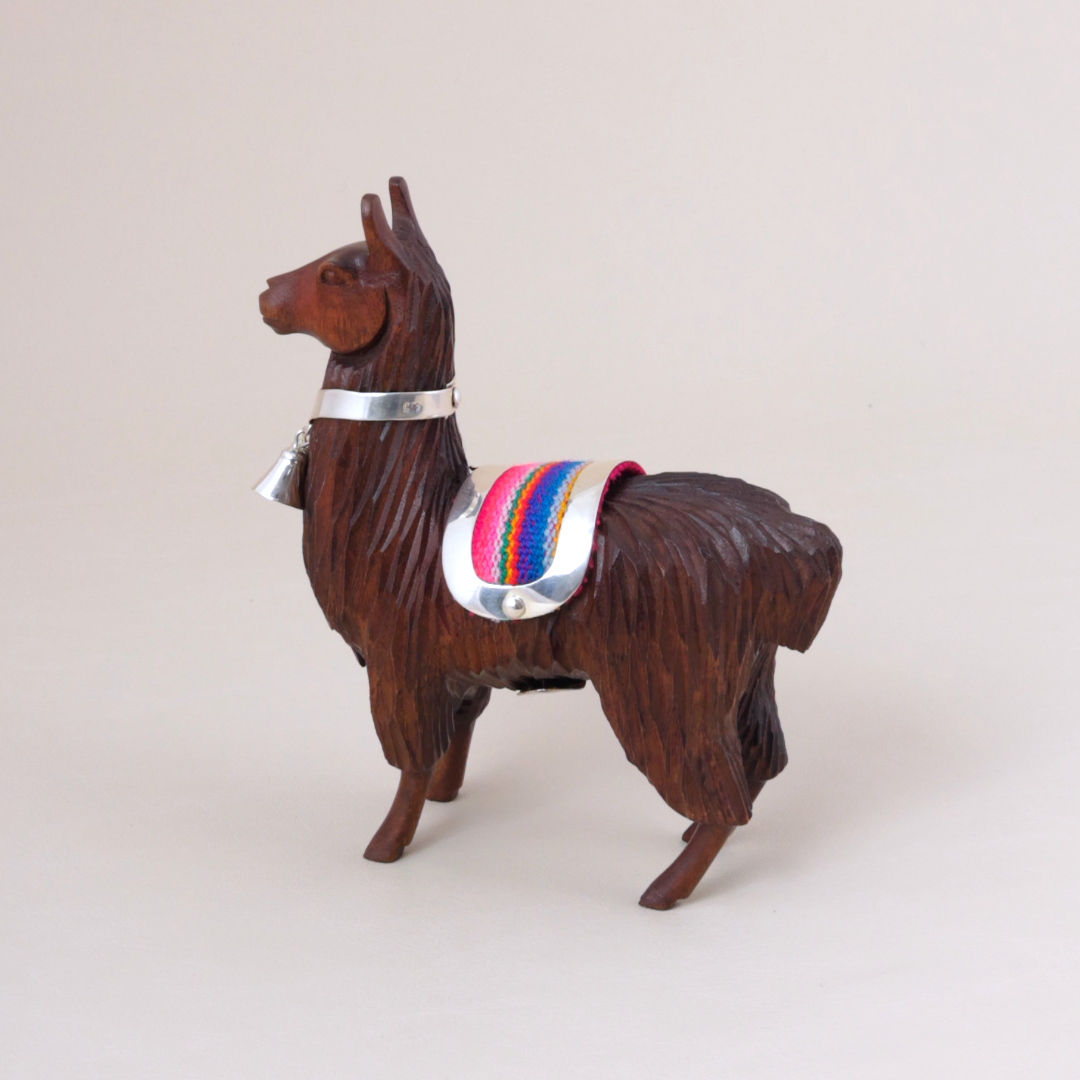 Escultura Llama c/Tela