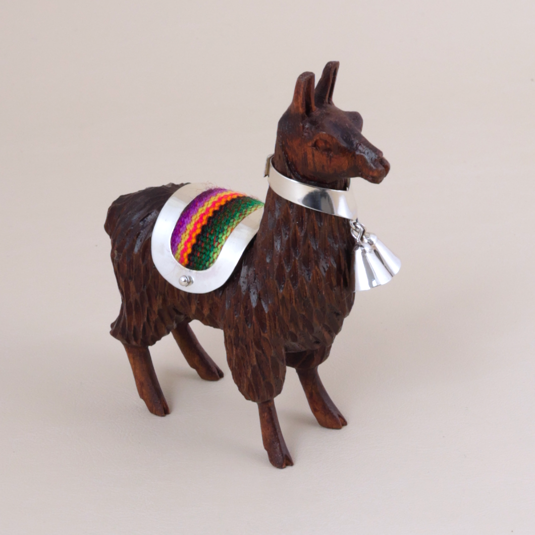 Escultura Llama c/Tela