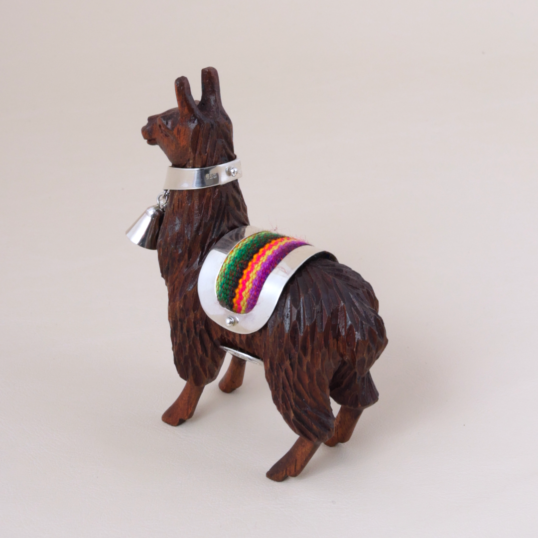 Escultura Llama c/Tela