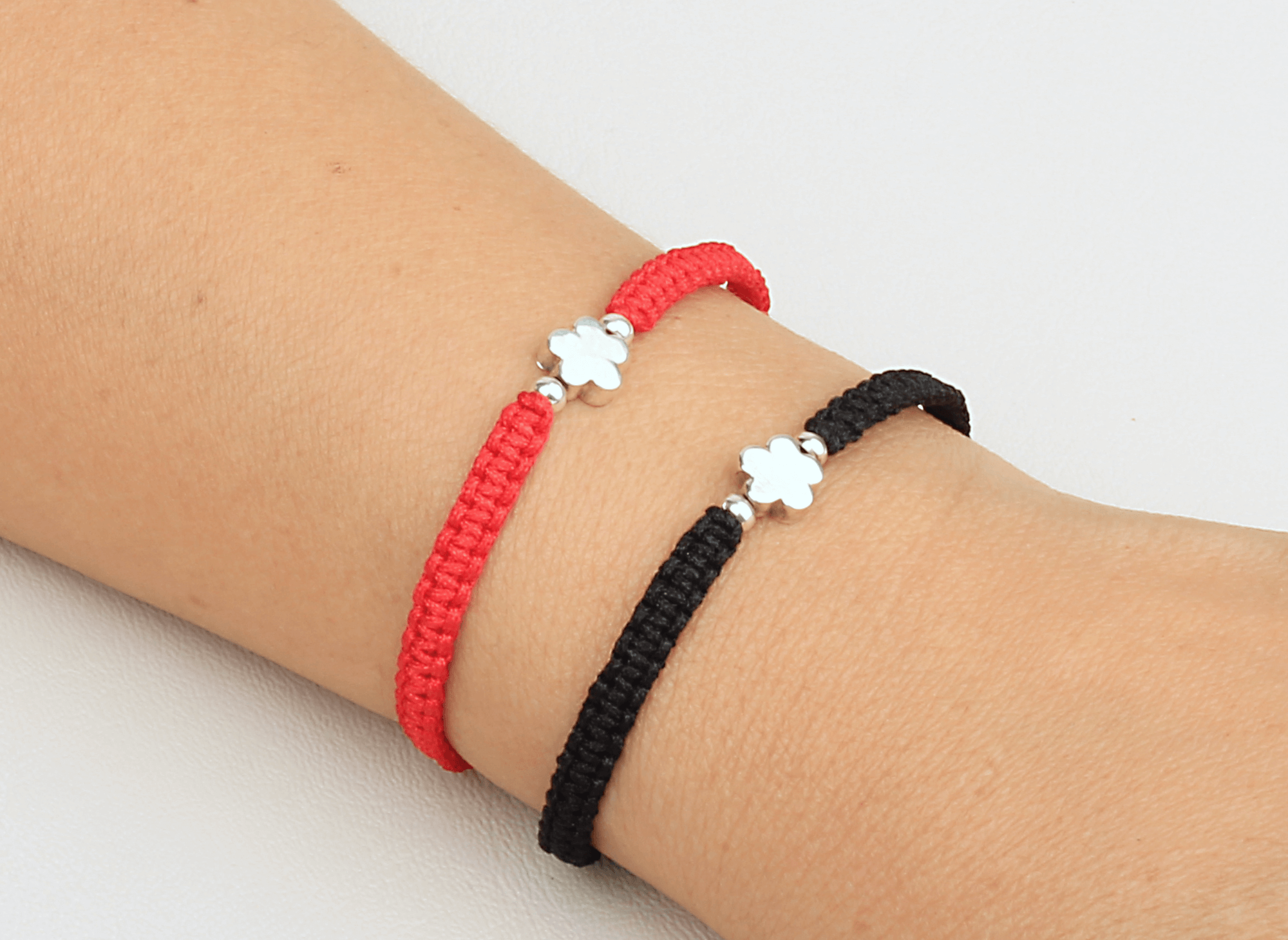 Pulsera Flor Macrame