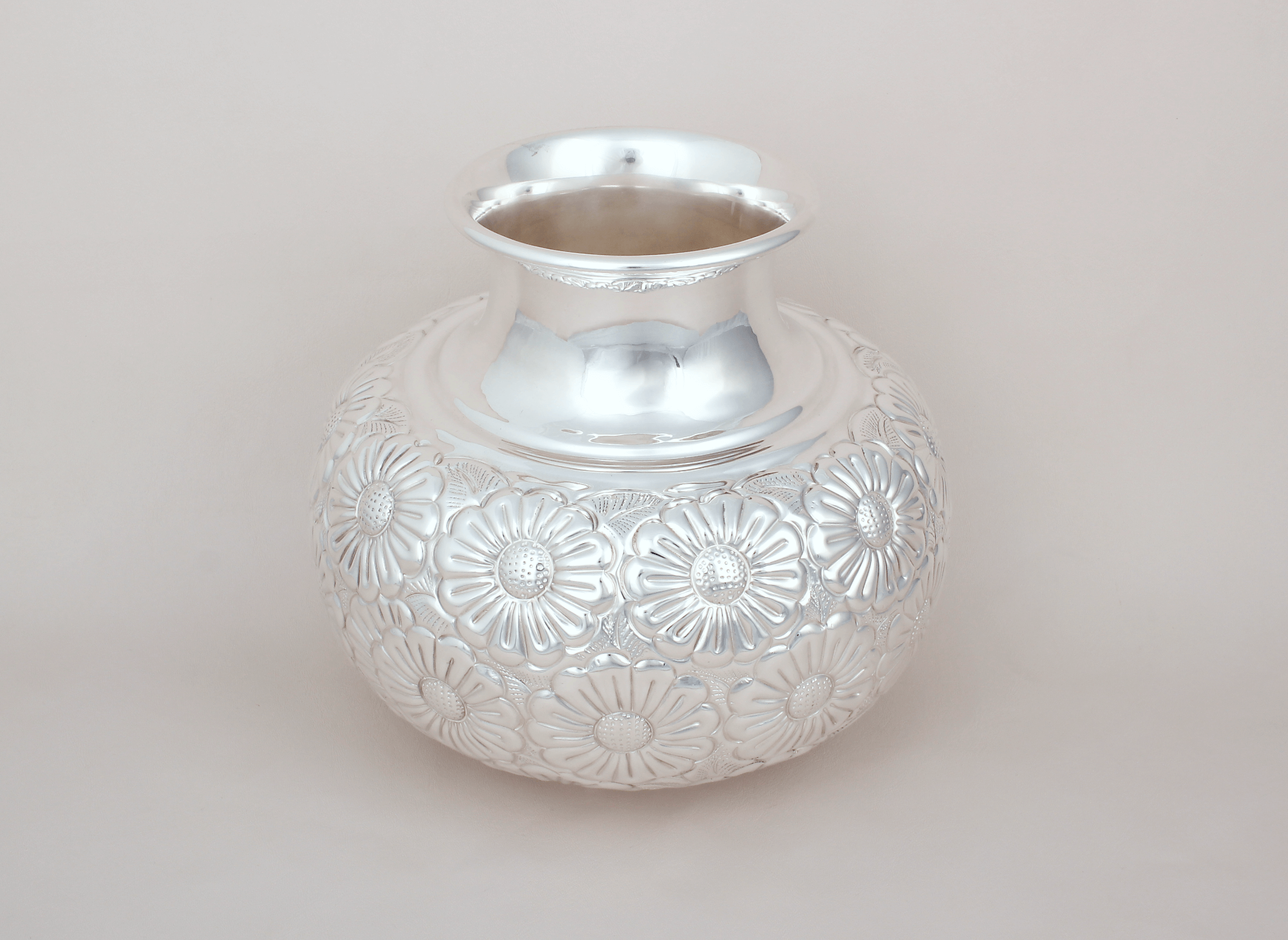 Florero Nuvó Girasol Plaqué