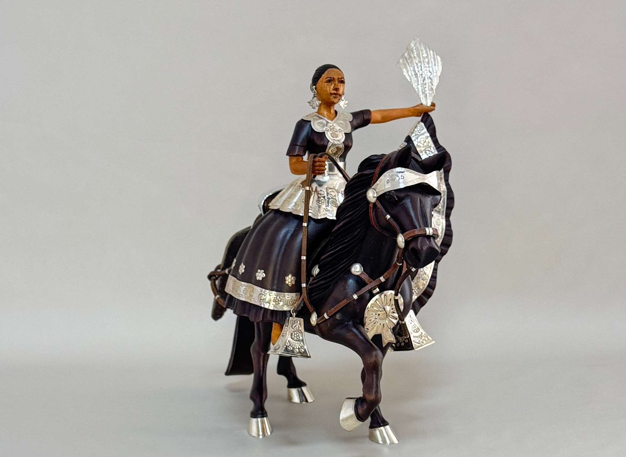 Amazona con Caballo de Paso