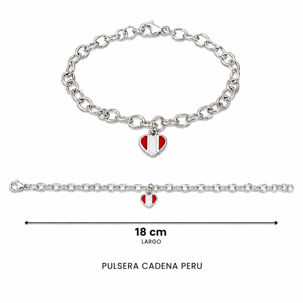 Pulsera Cadena Perú