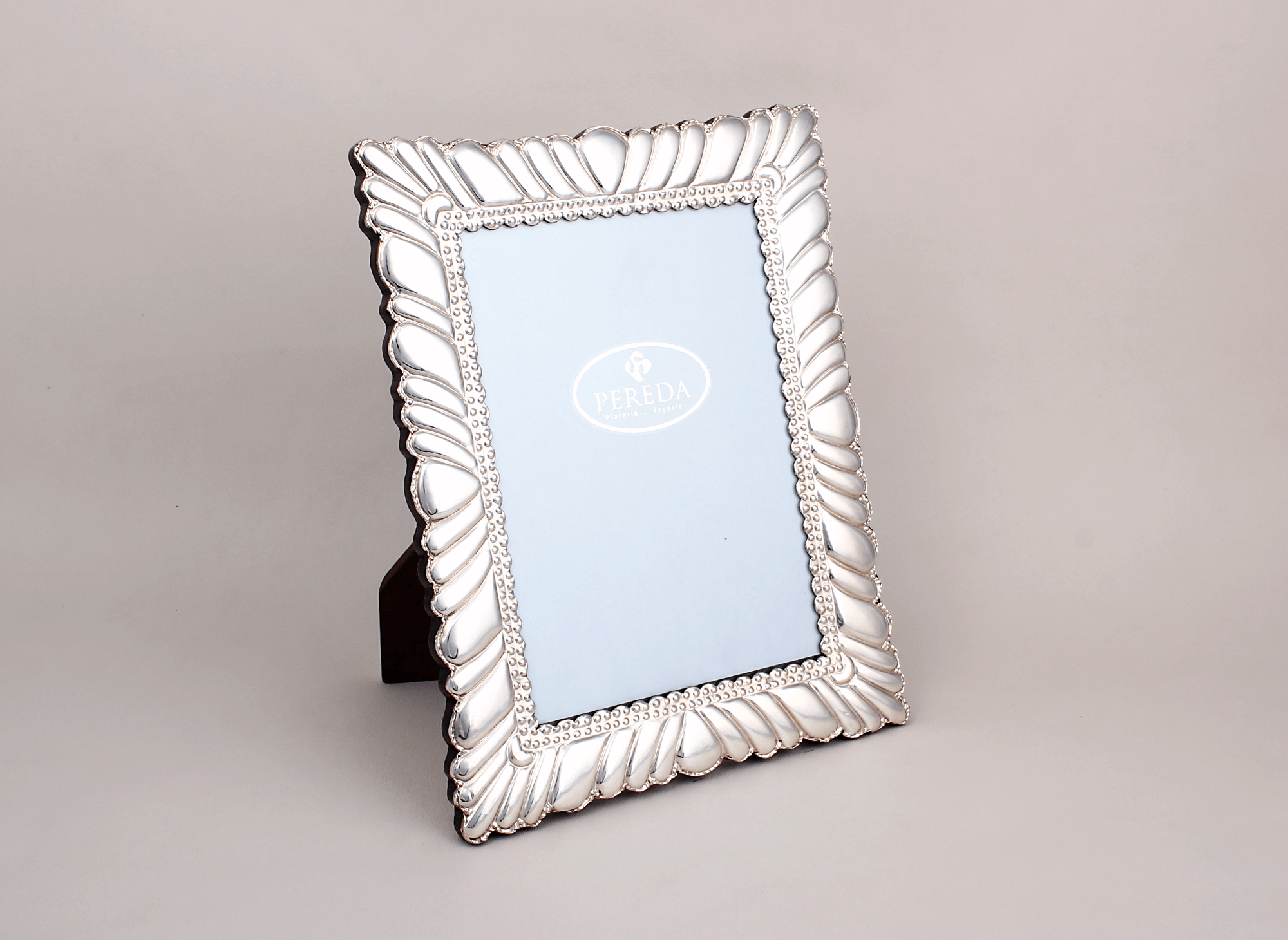 Marco Plata Corona Cincelada