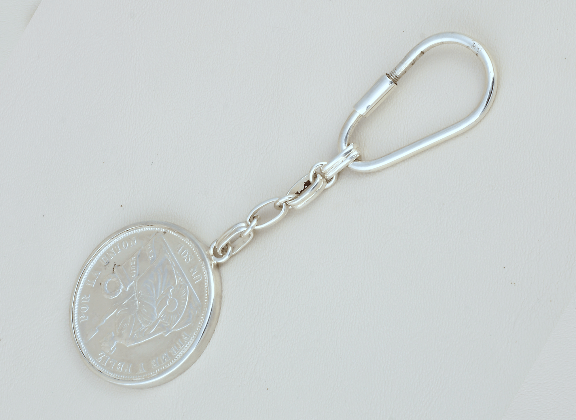 Llavero Moneda de Plata S/1