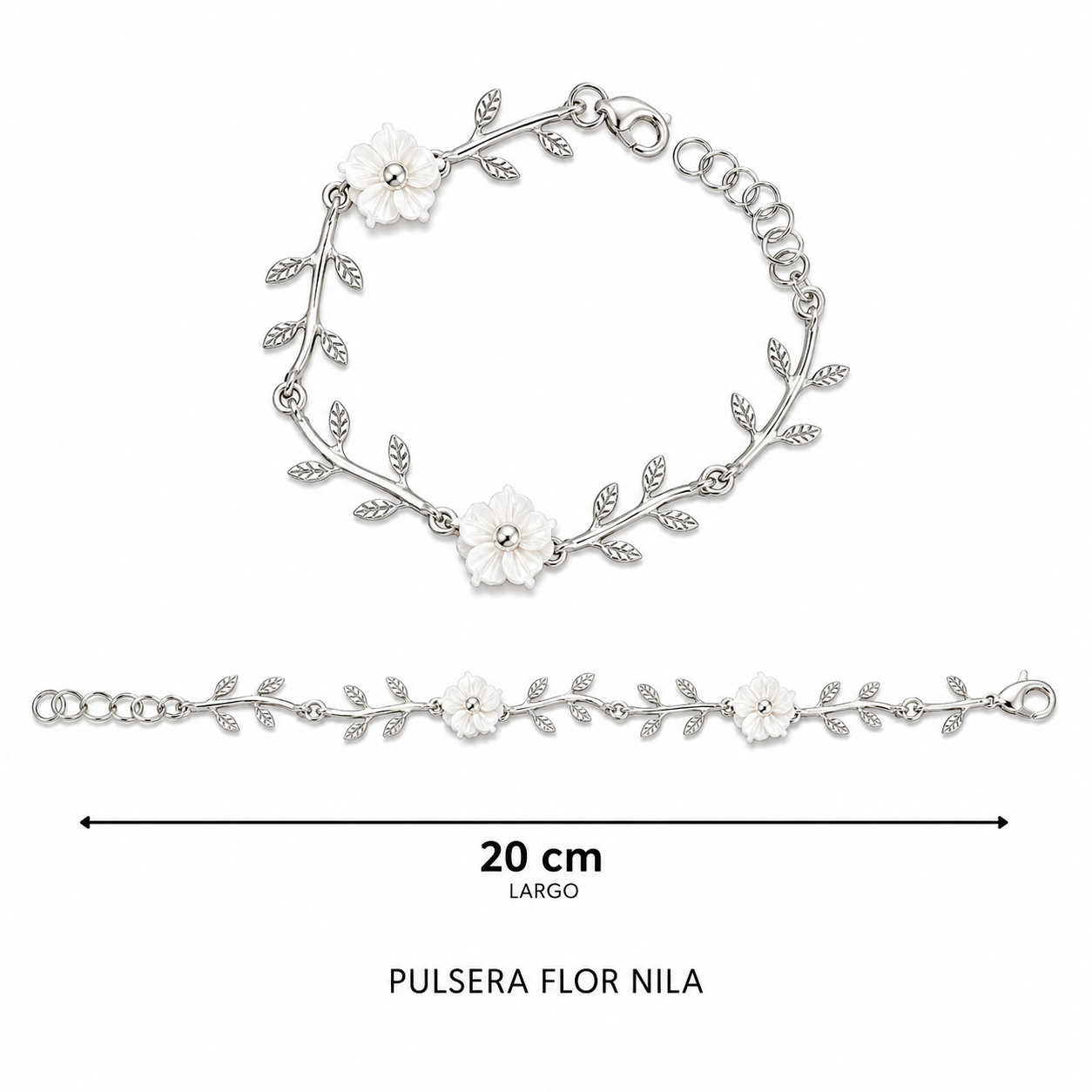 Pulsera Flor Nila